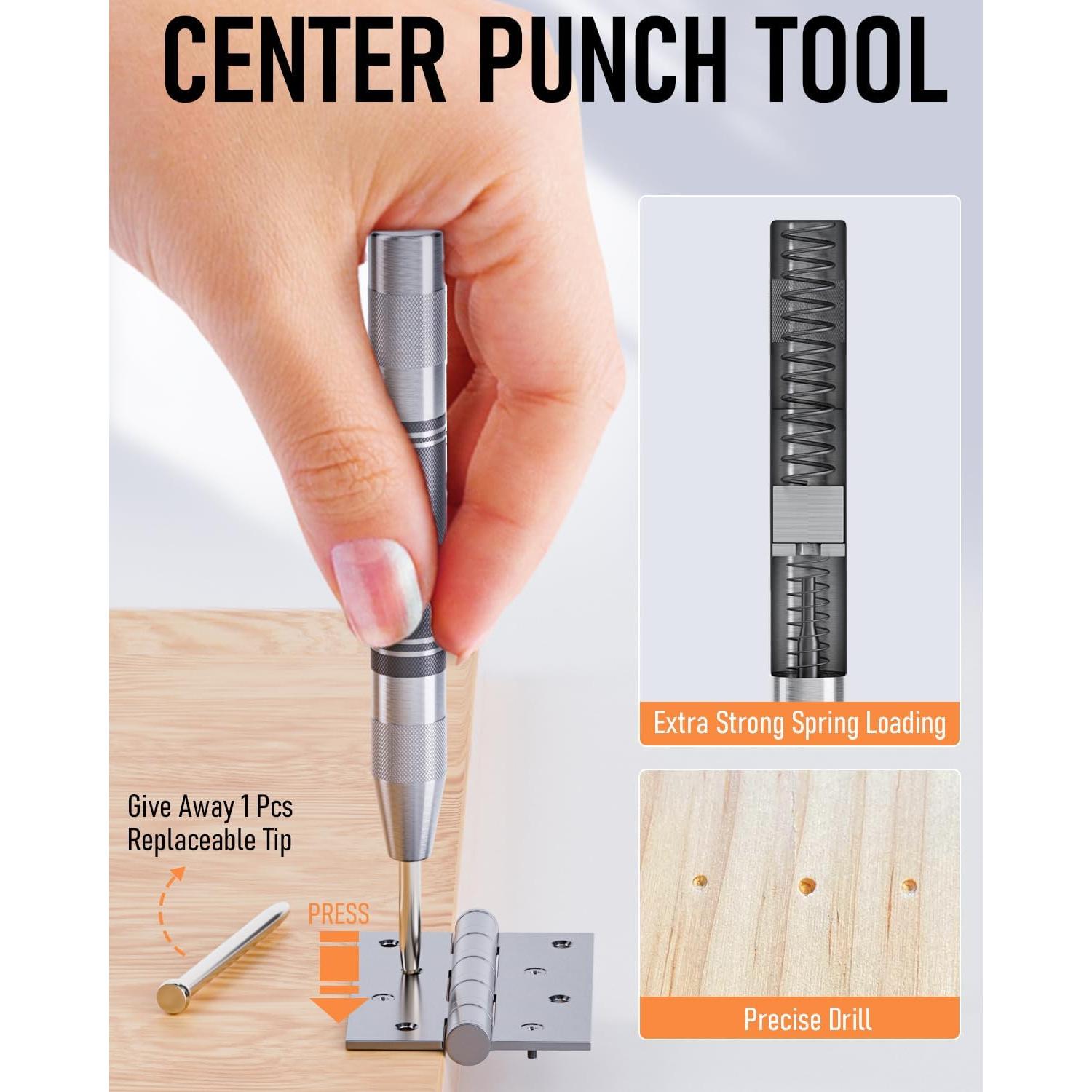 Conjunto de Lápices de Carpintero Nicpro 11 Piezas con Sacapuntas