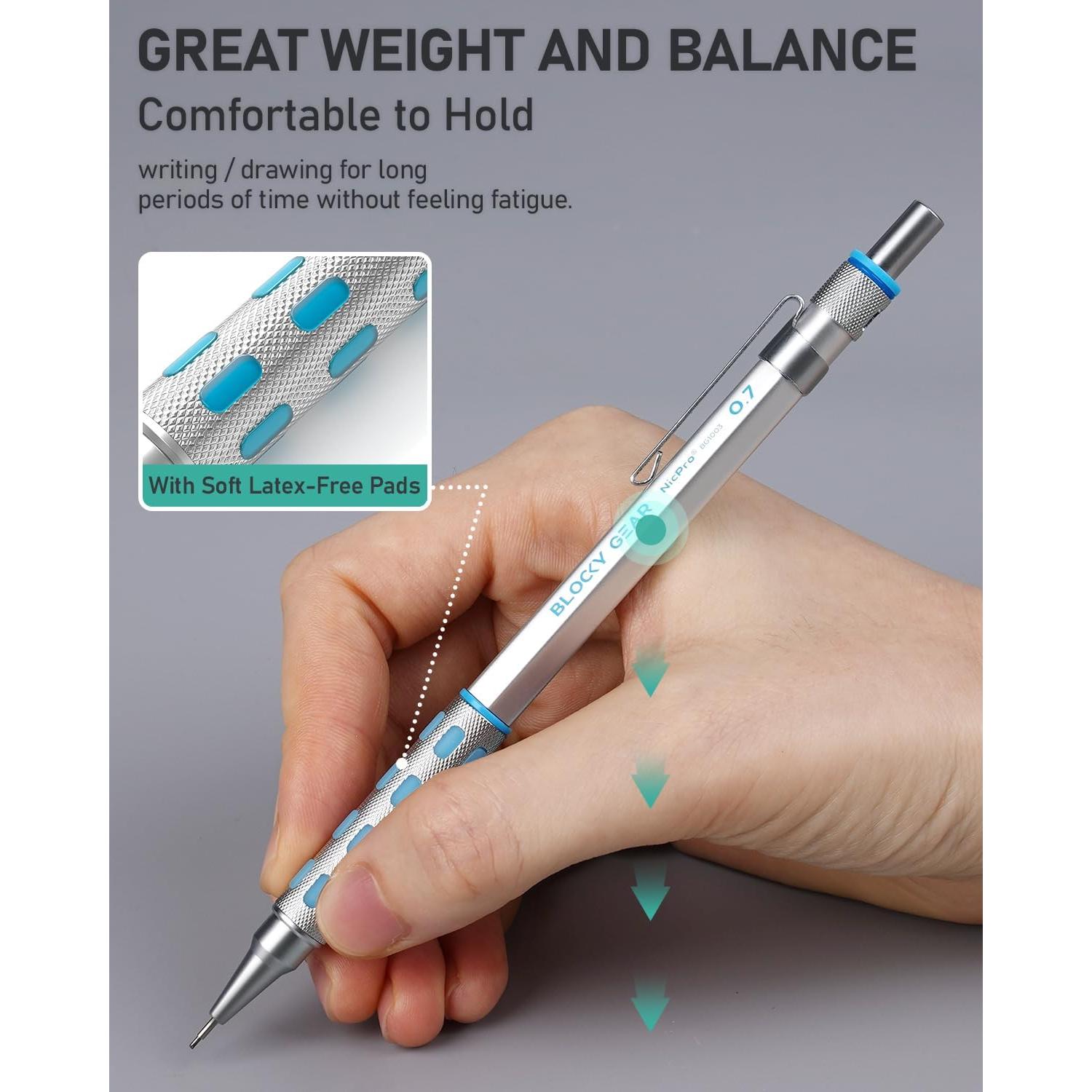 Conjunto de Lápices Mecánicos Nicpro Blocky Gear 36PCS