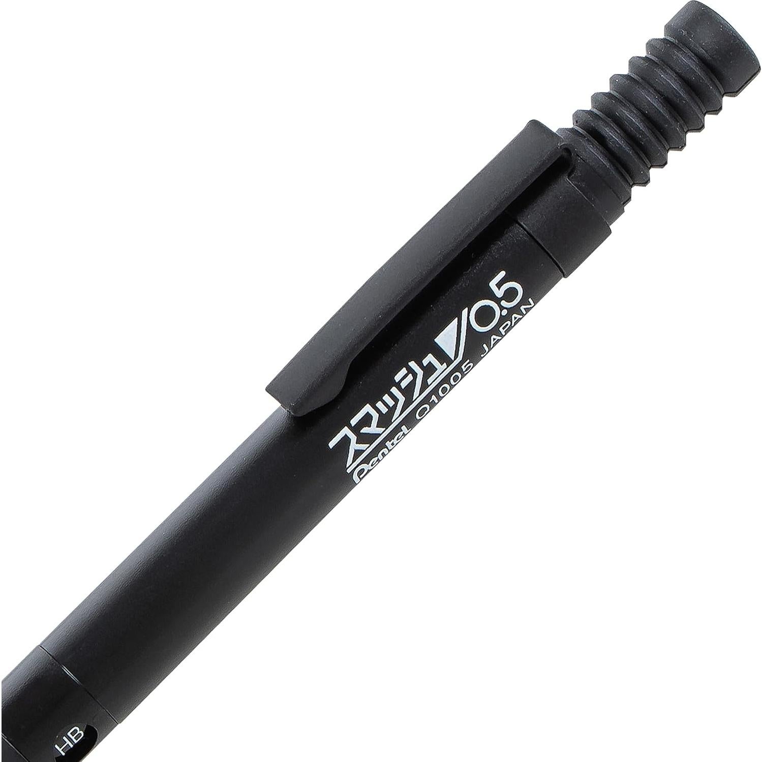 Lápiz Mecánico Pentel Smash 0.5mm Edición Limitada Negra