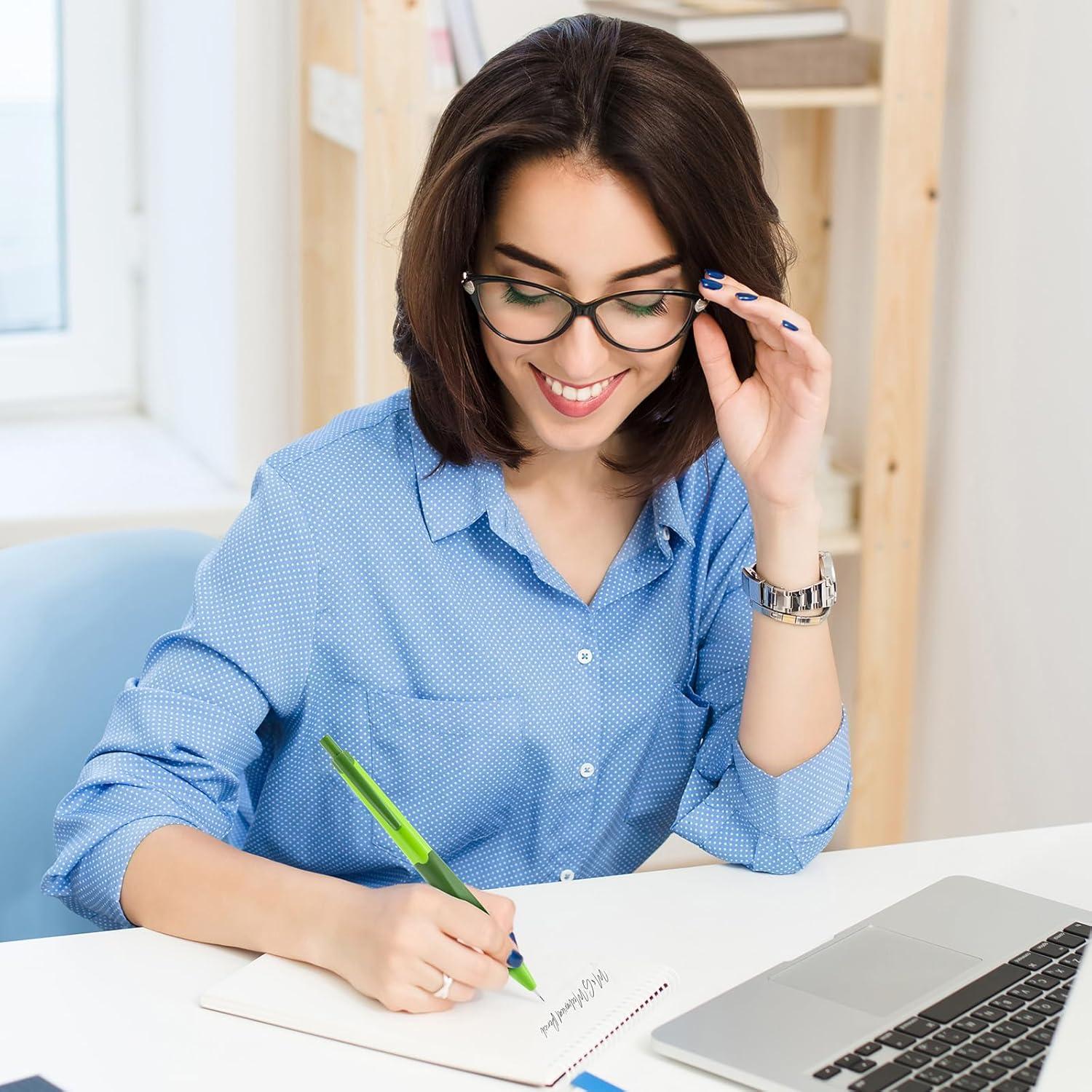 Juego de Lápices Mecánicos M&G 0.5mm, 10 Piezas, Color Negro