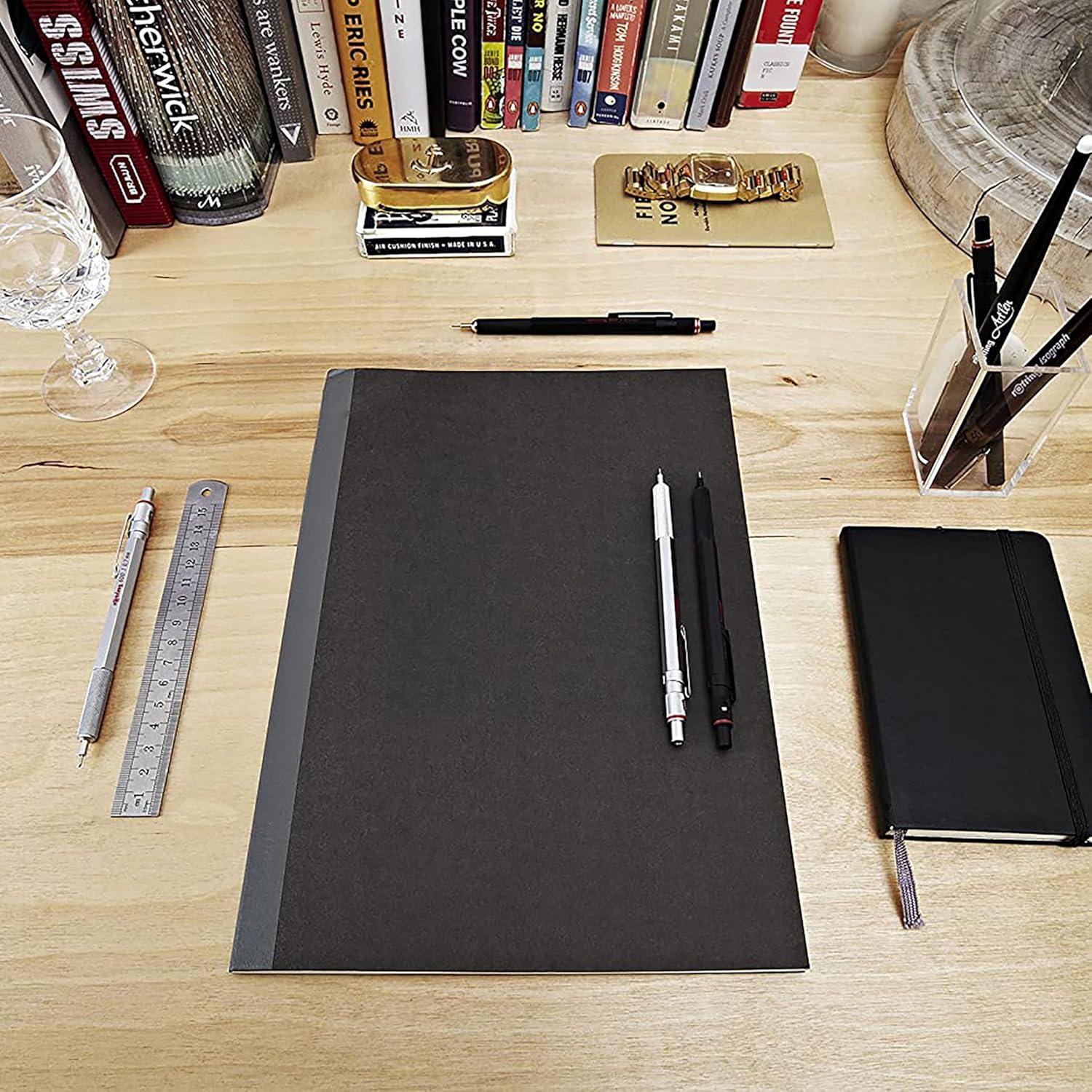 Lápiz Mecánico Rotring 500 0.7mm Negro con Agarre Antideslizante