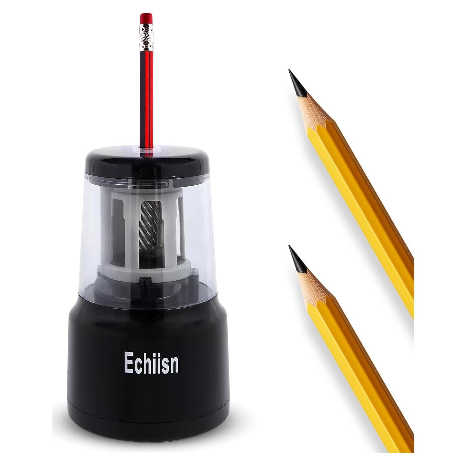Sacapuntas Eléctrico Echiisn SN8103, Afilado Rápido y Potente