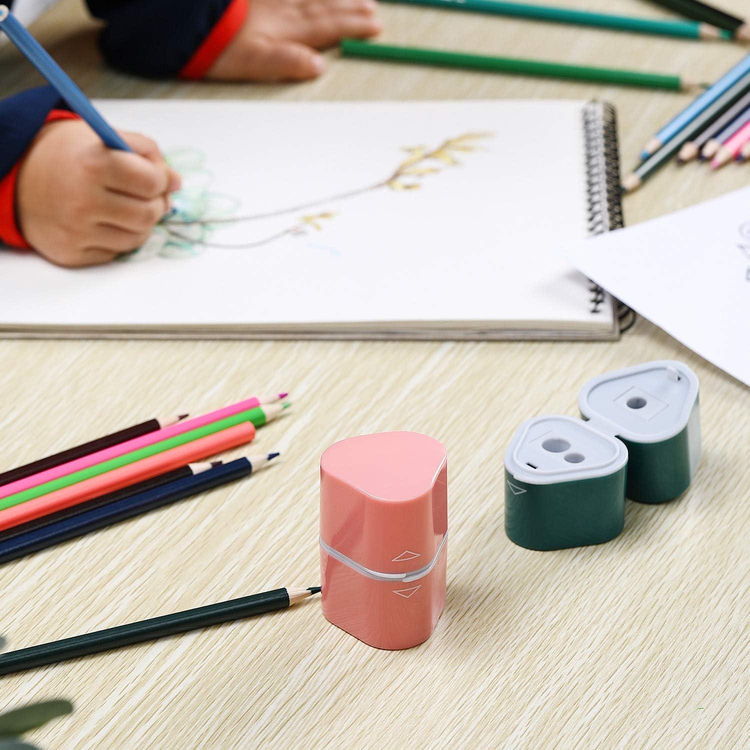 Sacapuntas Manual 3-en-1 Mr. Pen - Jumbo y Colores