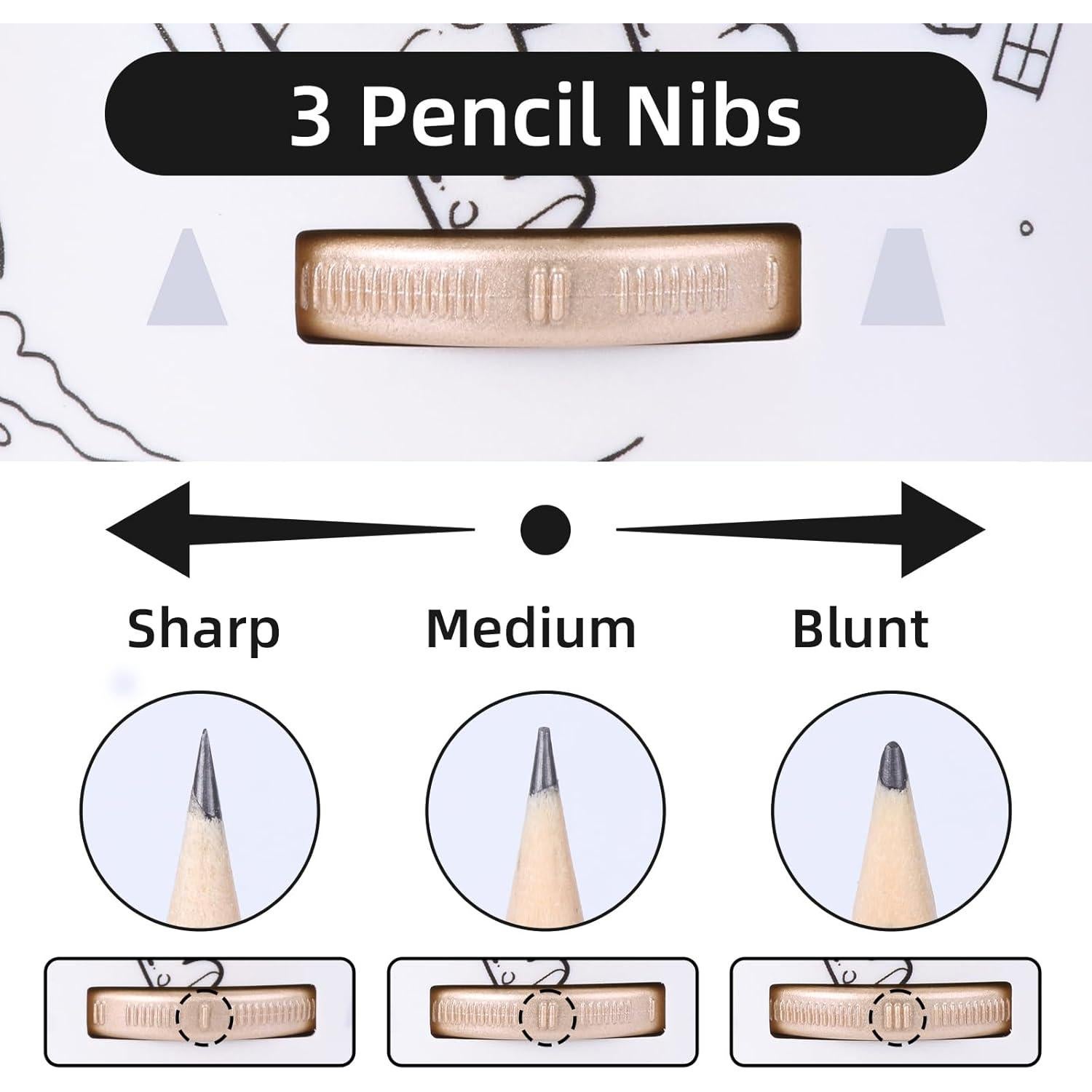 Sacapuntas Eléctrico Automático Tenwin TW8188-7 Plata