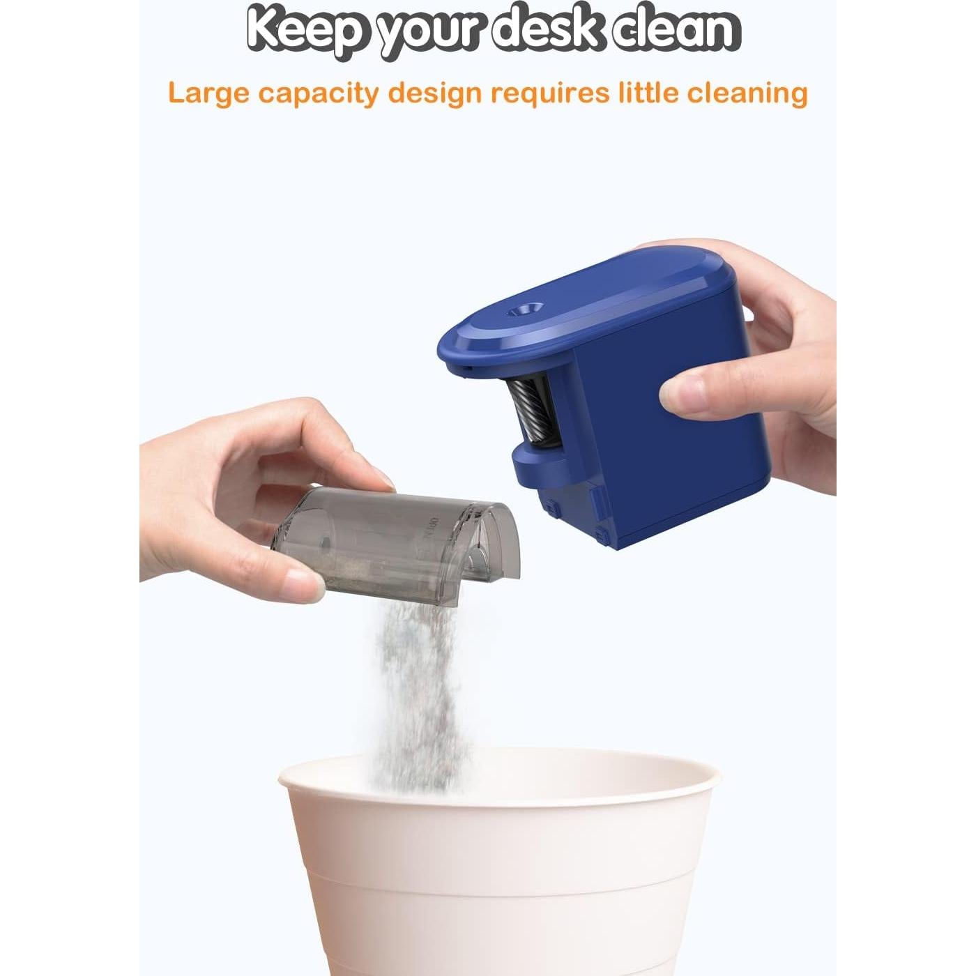 Sacapuntas eléctrico RIYO 246g para lápices 6-8mm