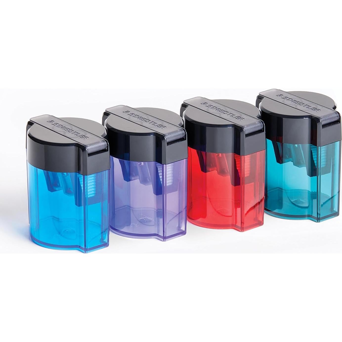 Afilador de Lápices STAEDTLER Doble Orificio con Tapa - 1 Cuenta