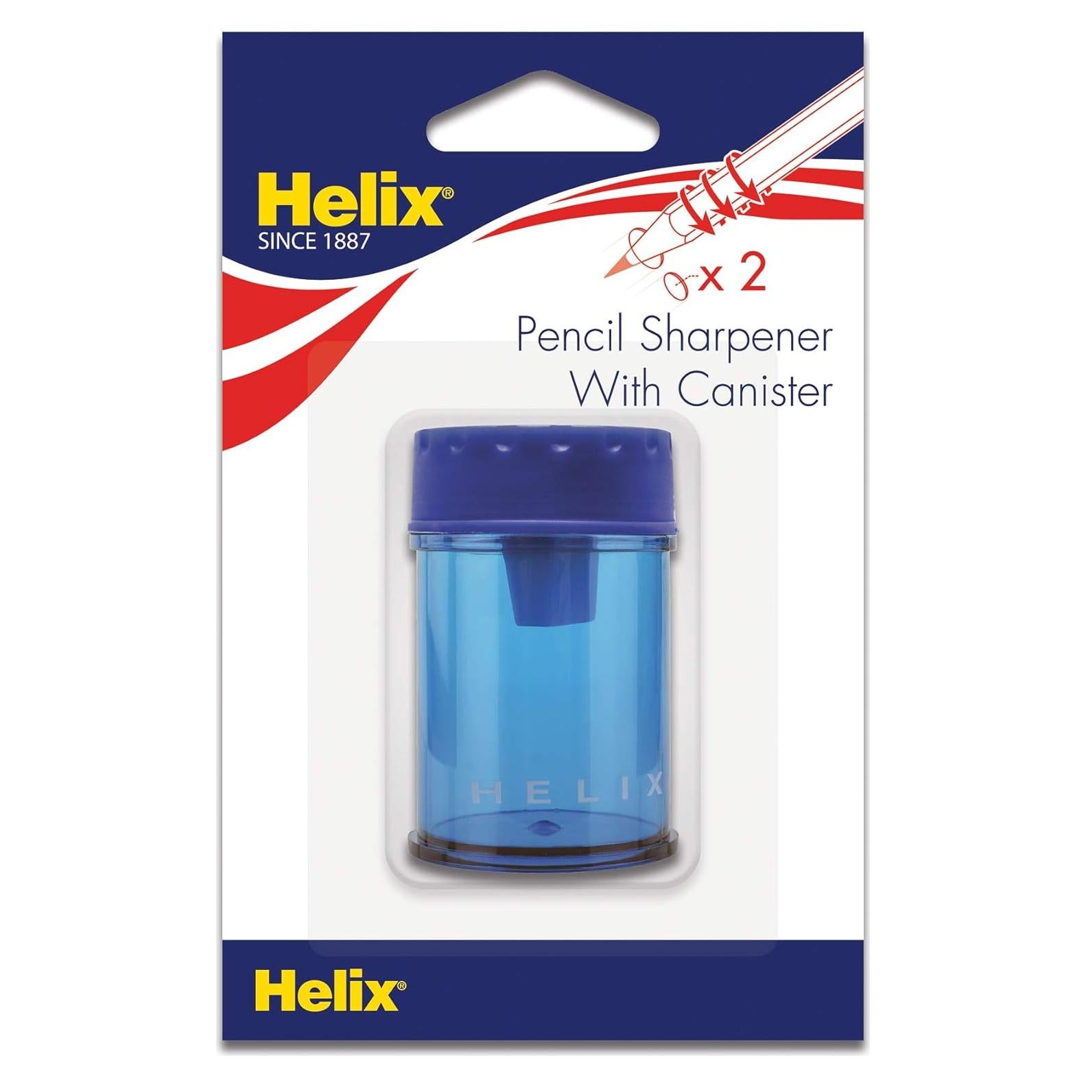 Afilador de Lápiz Cilíndrico Maped Helix 2 Agujeros