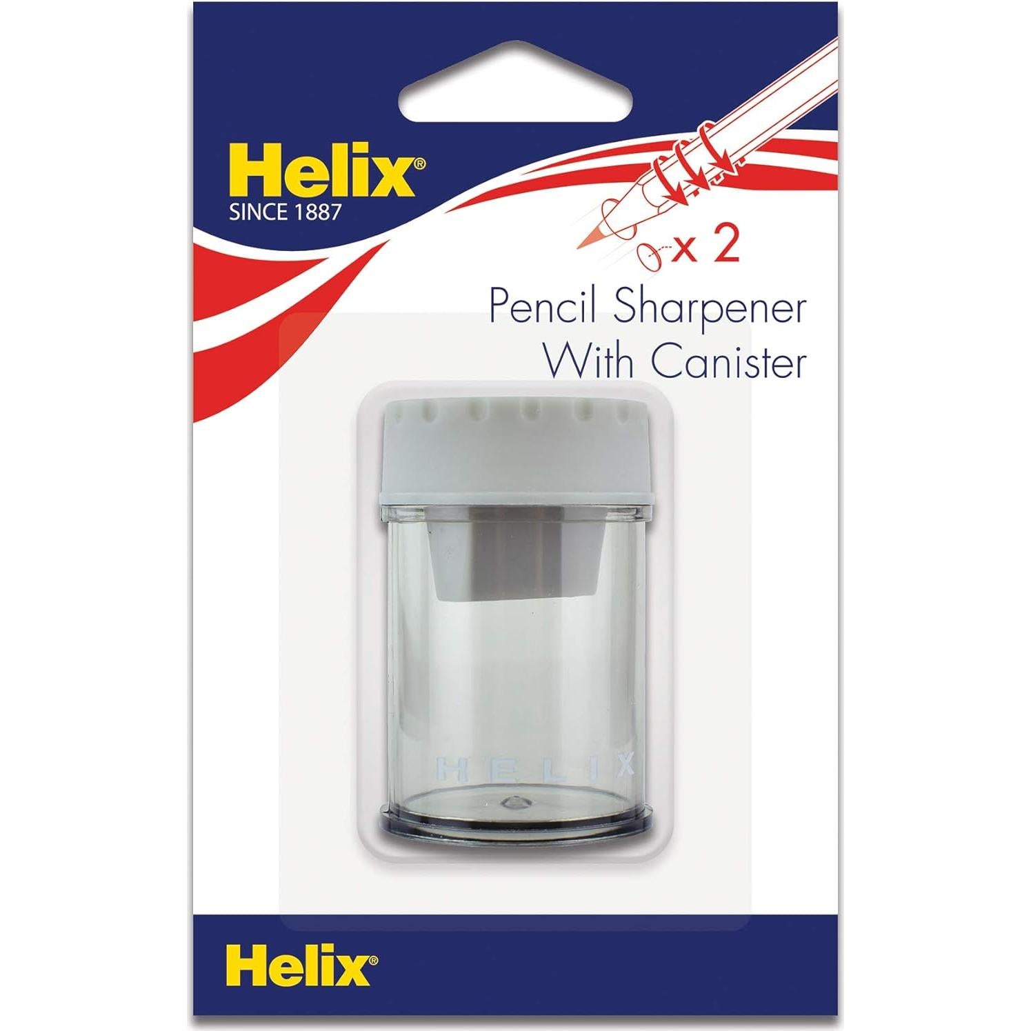 Afilador de Lápiz Cilíndrico Maped Helix 2 Agujeros