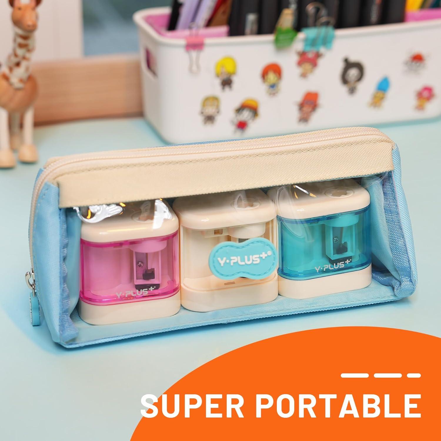 Sacapuntas Eléctrico YPLUS para Niños - Portátil y Compacto