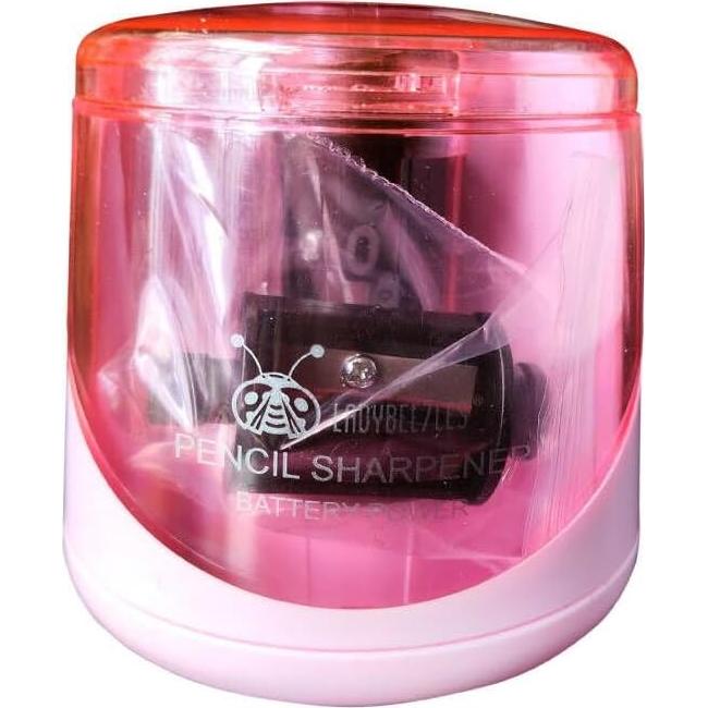 Sacapuntas Eléctrico Portátil LADYBEE7LES Rosa 130g