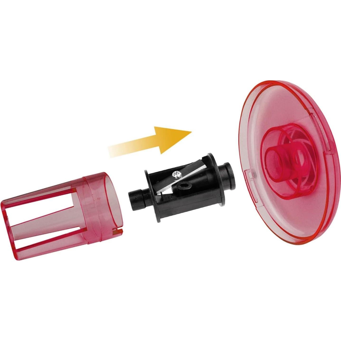 Sacapuntas Eléctrico Portátil LADYBEE7LES Rosa 130g