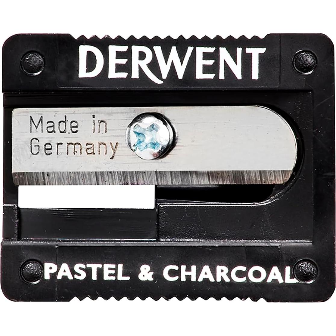 Sacapuntas Manual Compacto Derwent para Lápices Pastel