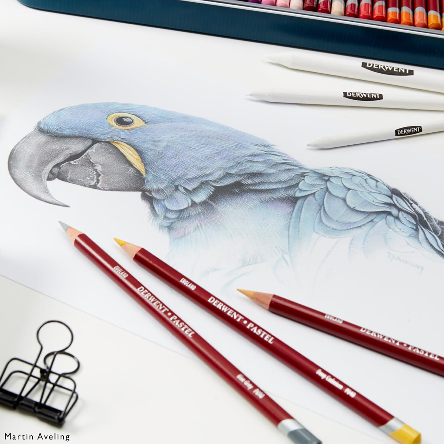 Sacapuntas Manual Compacto Derwent para Lápices Pastel