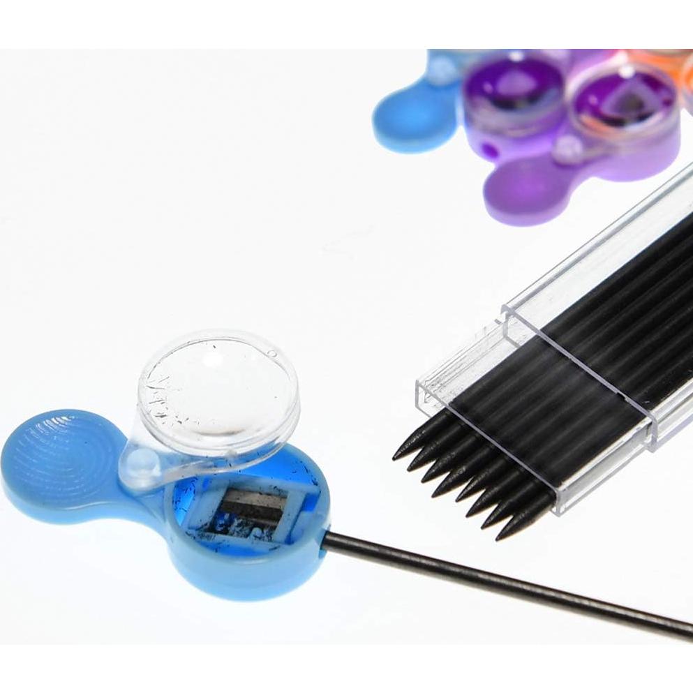 Sacapuntas WEKOIL Mini 2.0mm - Paquete de 3 Colores