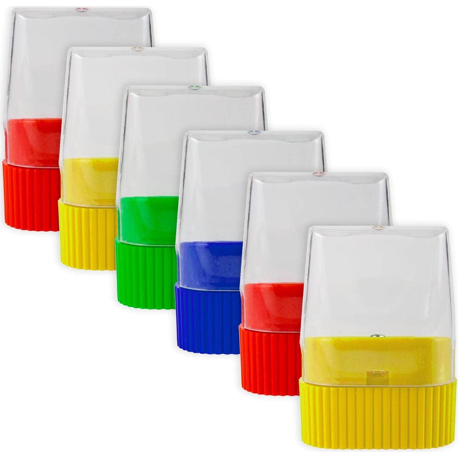 Paquete de 25 Sacapuntas Manuales Trail Maker - Plástico Colorido