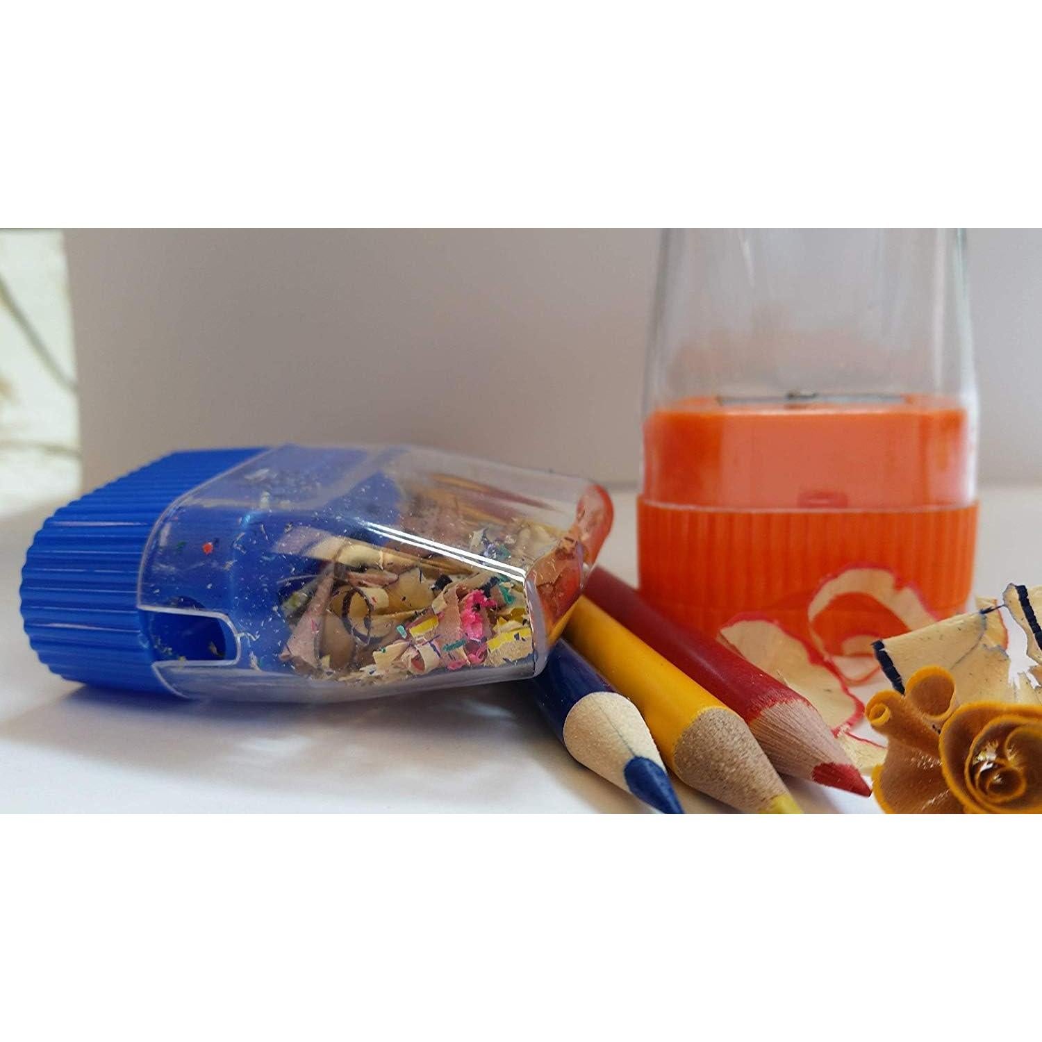 Paquete de 25 Sacapuntas Manuales Trail Maker - Plástico Colorido