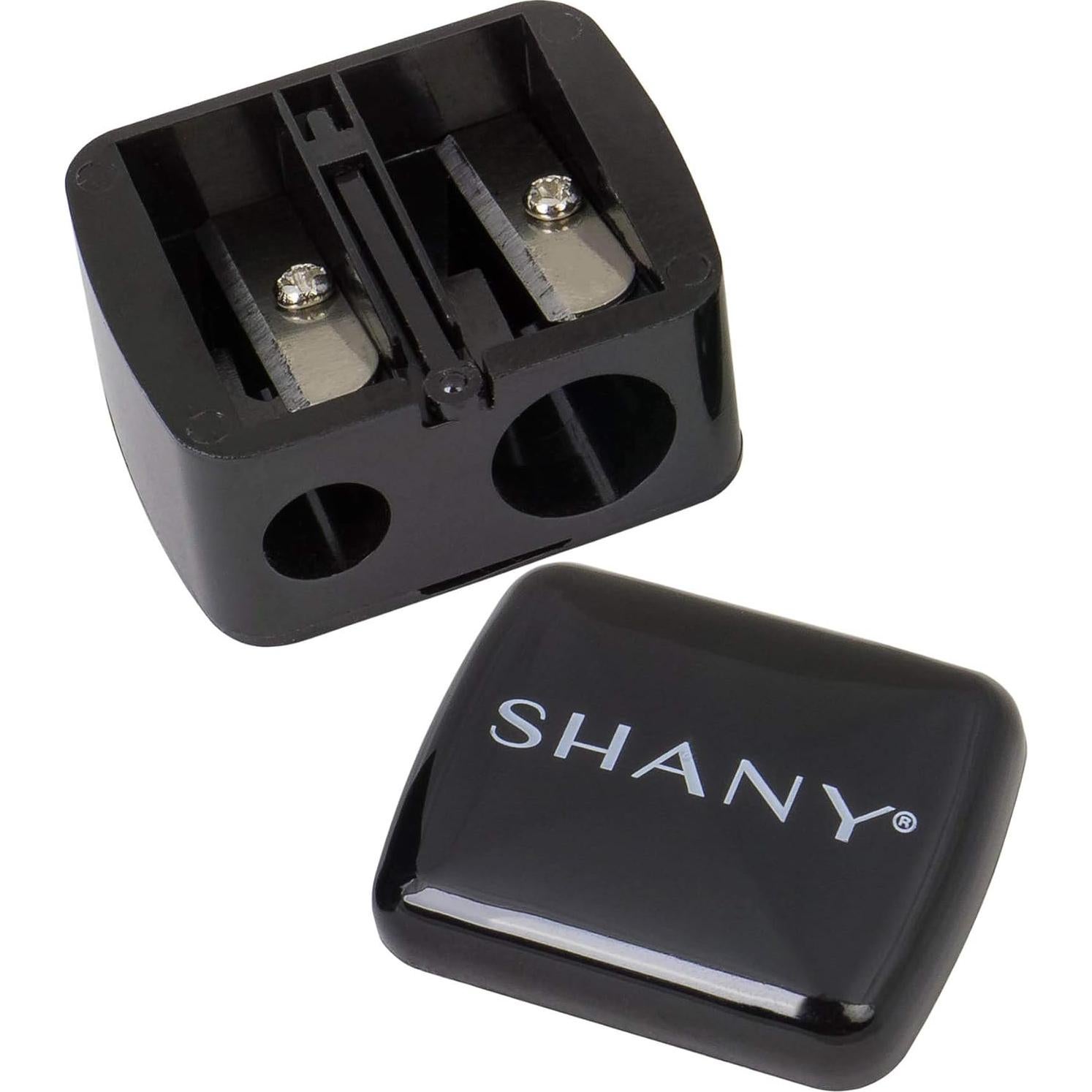 Sacapuntas Cosmético SHANY Dual para Lápices de Ojos y Labios
