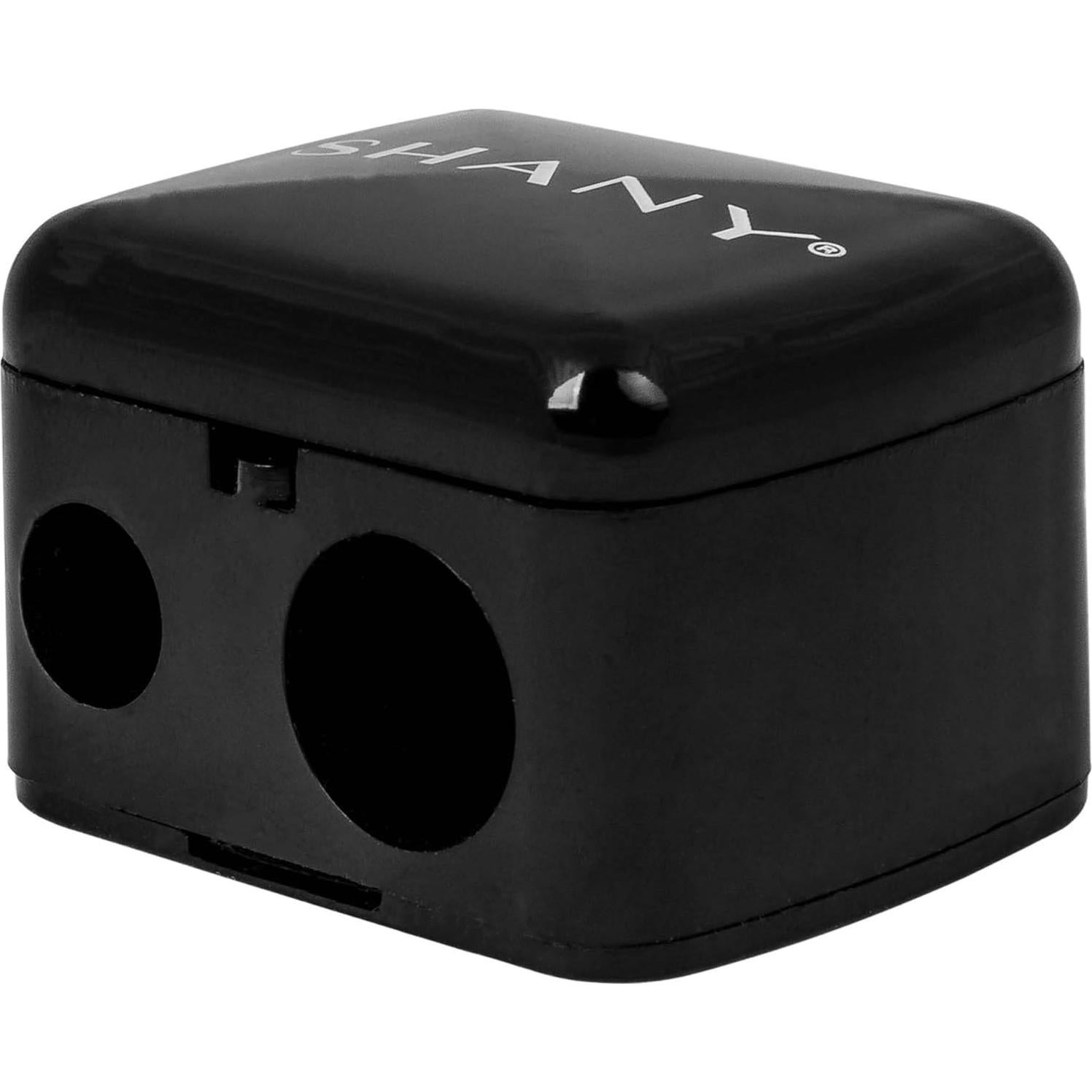 Sacapuntas Cosmético SHANY Dual para Lápices de Ojos y Labios