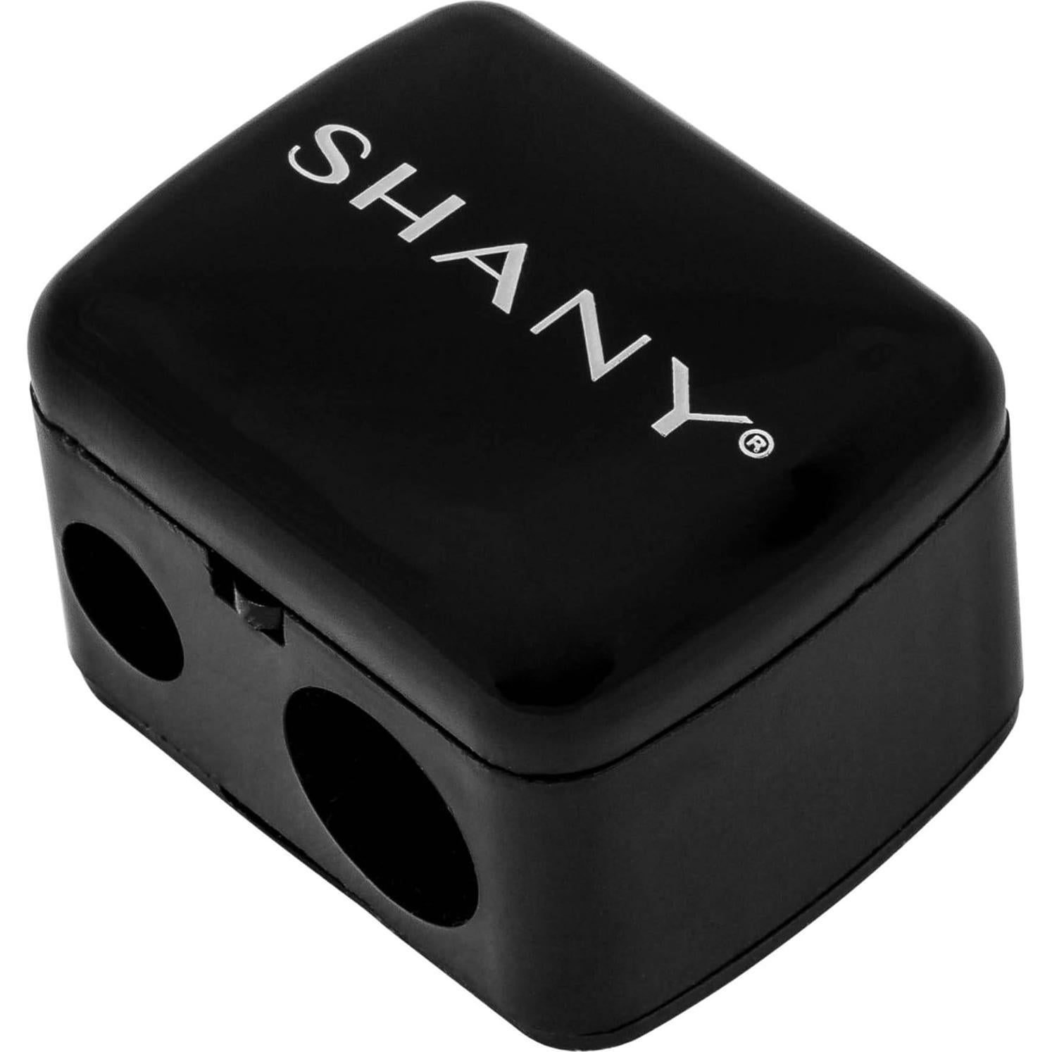 Sacapuntas Cosmético SHANY Dual para Lápices de Ojos y Labios