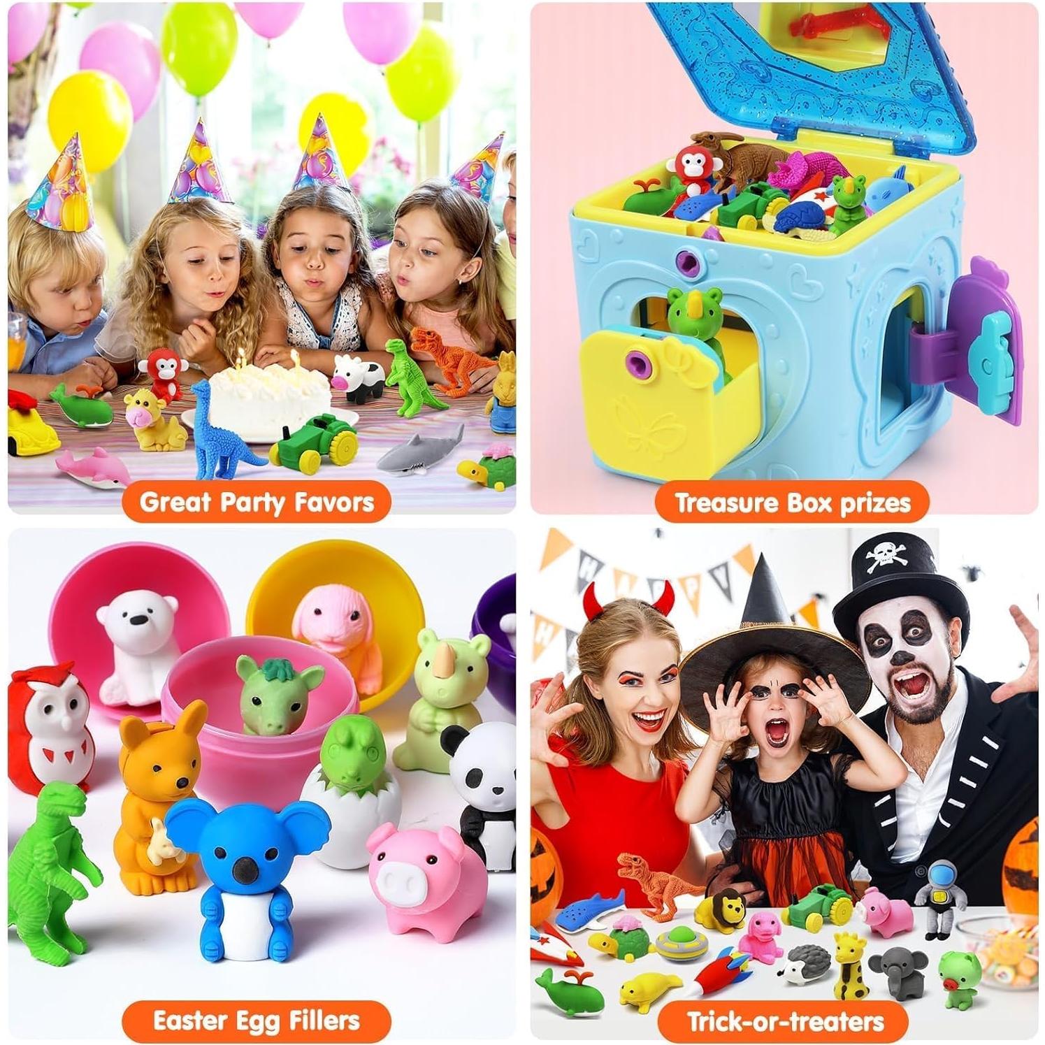 Paquete de 140 Borradores 3D WITALENT para Niños Multicolor