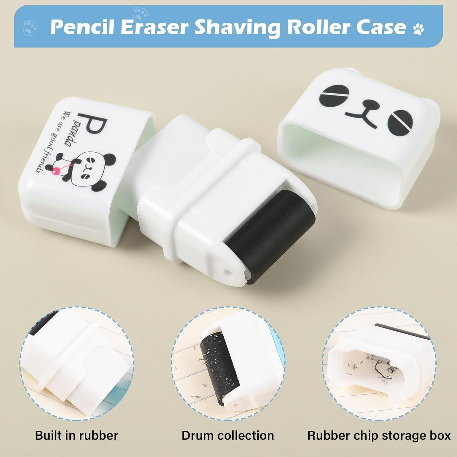 Borradores Kawaii LiYiQ 24 Pcs Goma Colorida para Niños