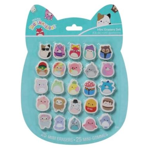 Conjunto de Borradores Mini Squishmallows - Kellytoy