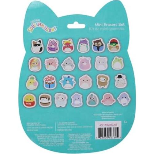 Conjunto de Borradores Mini Squishmallows - Kellytoy
