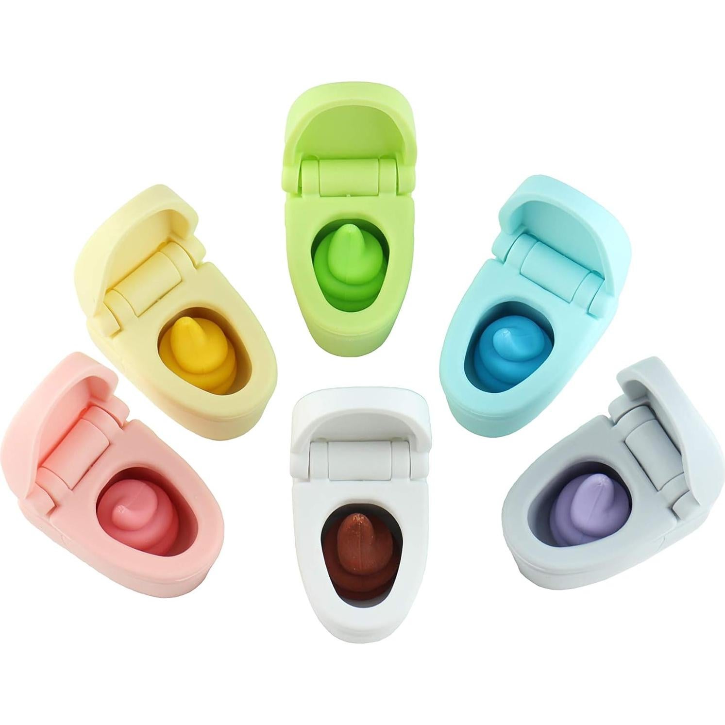 Juego de Gomas de Borrar Iwako - Set de 6 en Forma de Caca