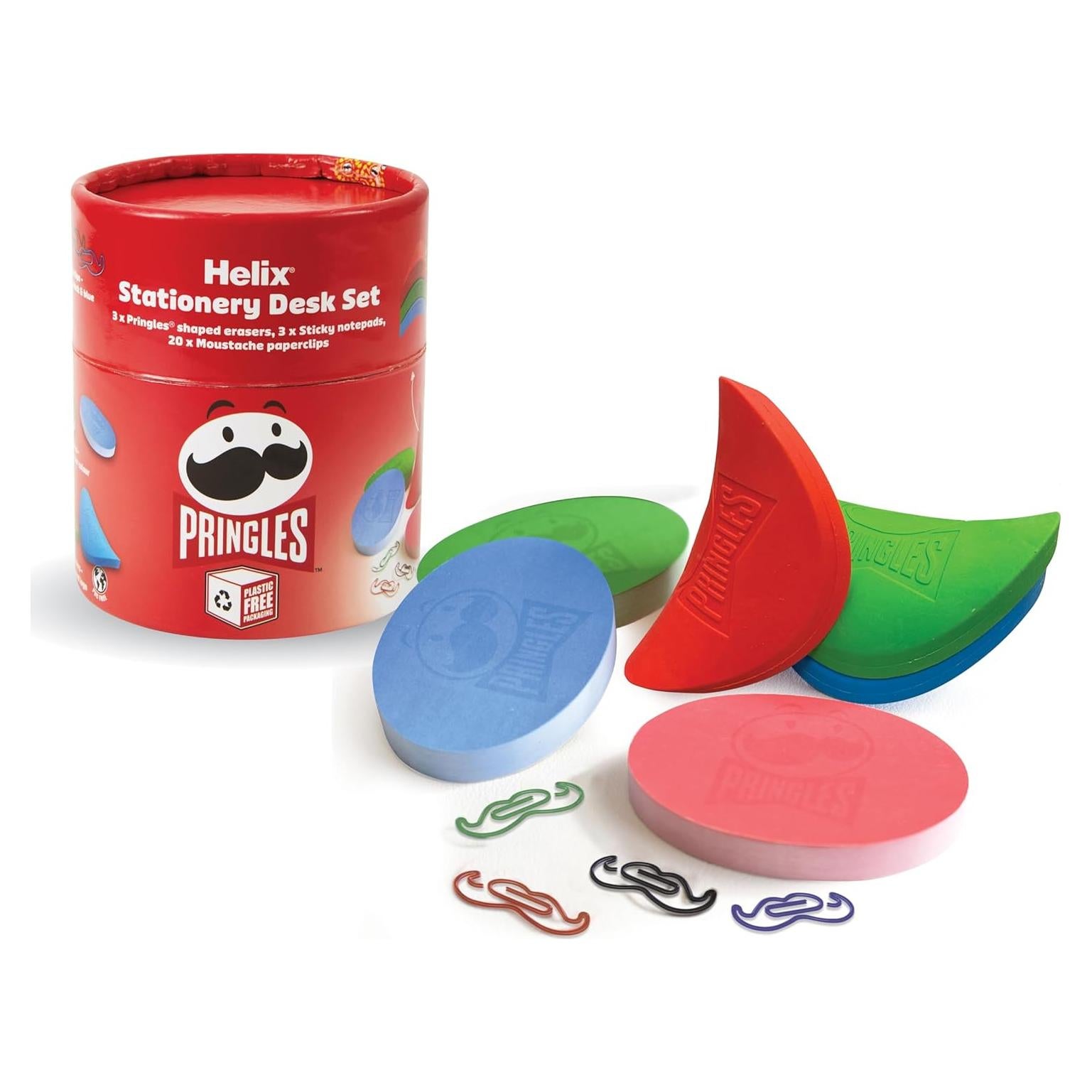 Set de Papelería Helix Pringles - Estilo Divertido
