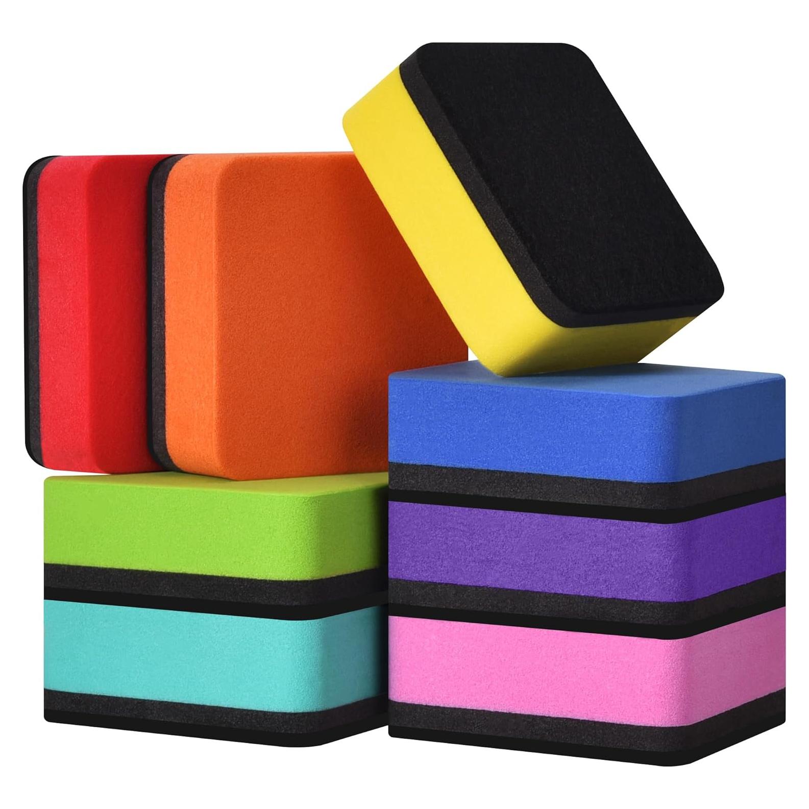 Mini Borradores Magnéticos de Pizarra Blanca PRZRU - 8 Piezas