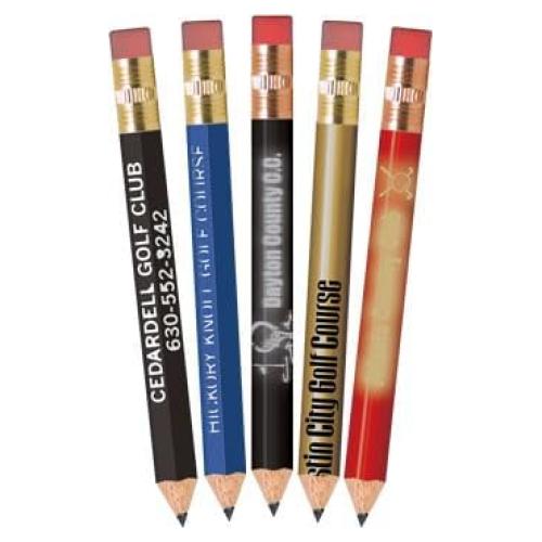 Lápices de Golf GRAPHITE con Borrador - Caja de 144 Piezas