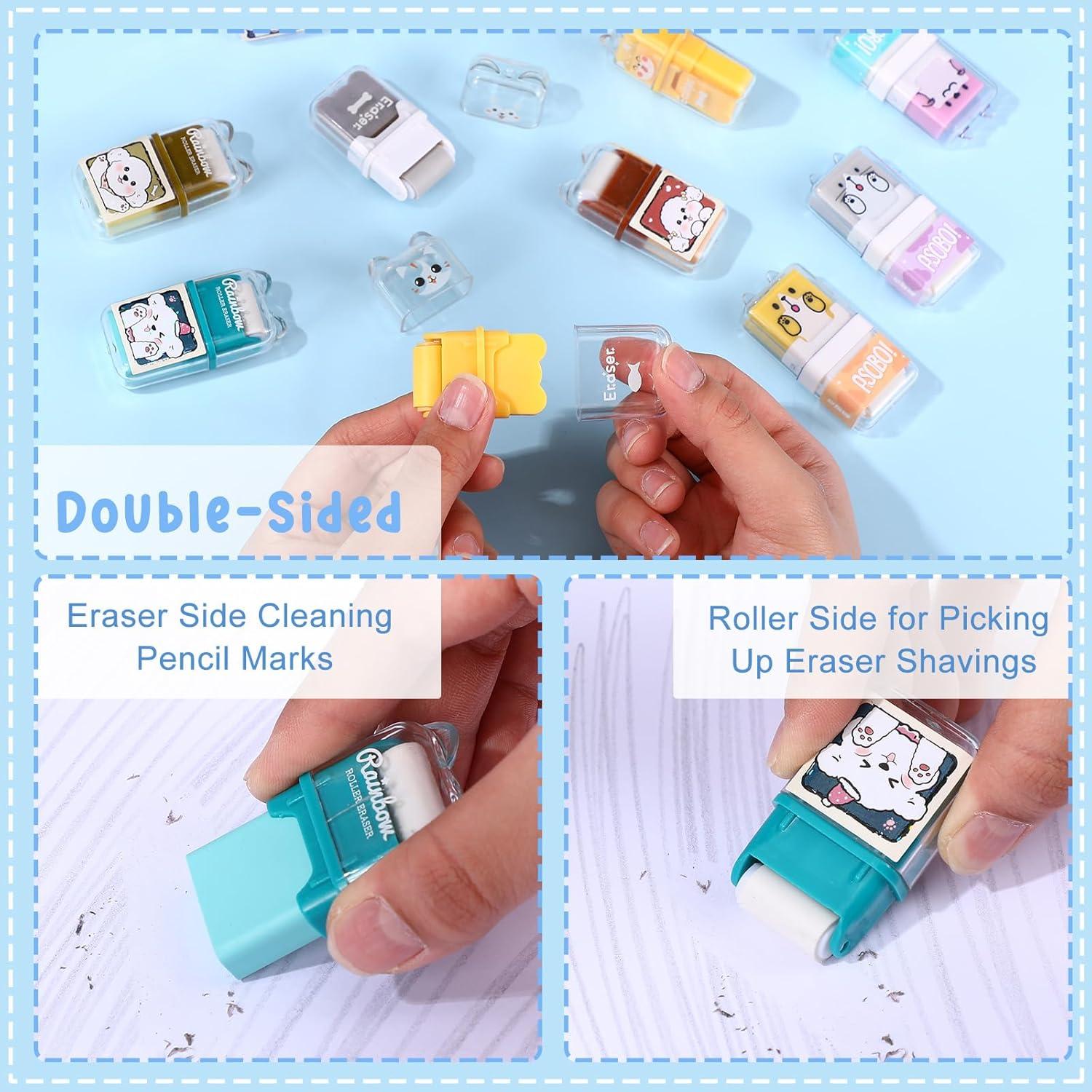 Gomas de Borrar para Niños Seajan 44 Piezas Tema Animales