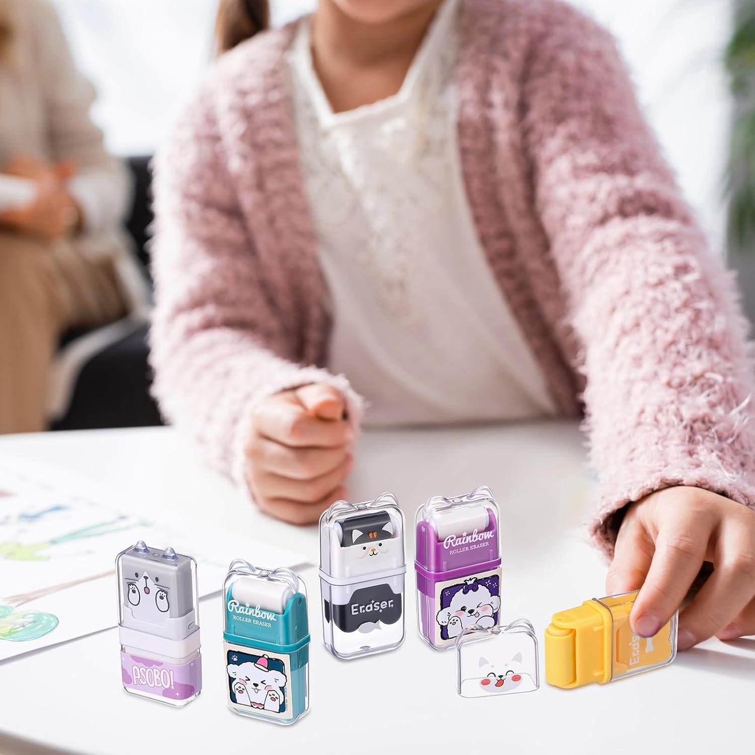 Gomas de Borrar para Niños Seajan 44 Piezas Tema Animales