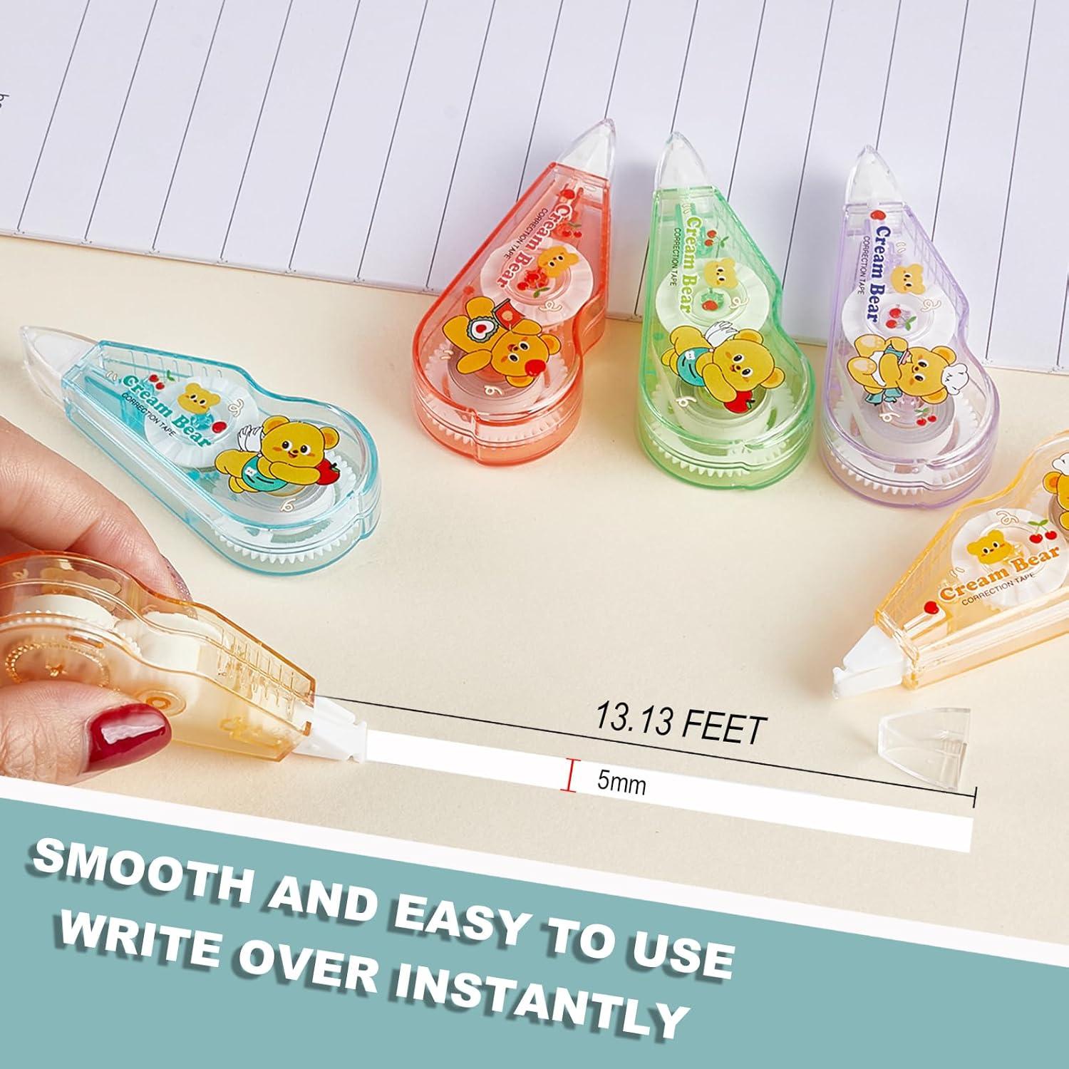 Cinta Correctora Blanca Jovanssen 6 Unidades 4m Cada Una