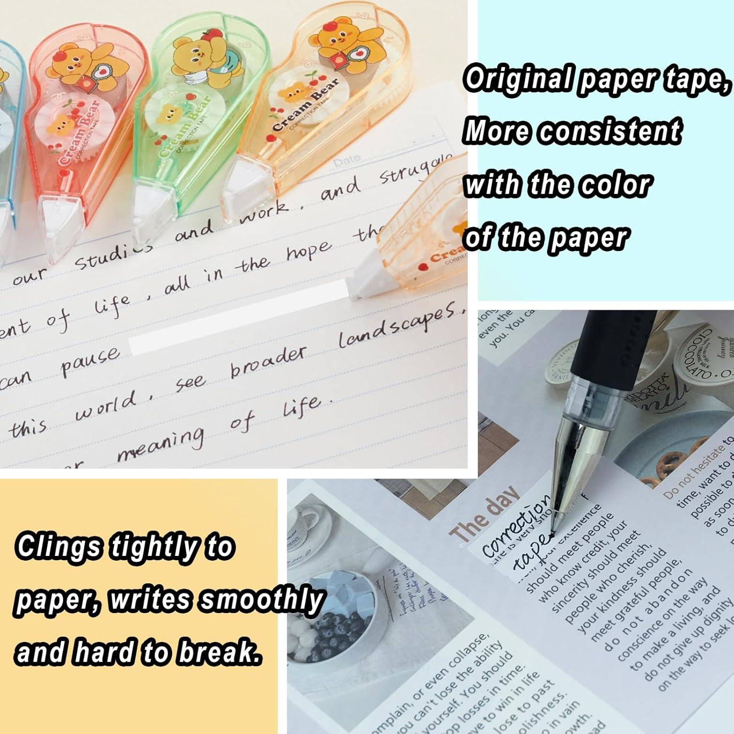 Cinta Correctora Blanca Jovanssen 6 Unidades 4m Cada Una