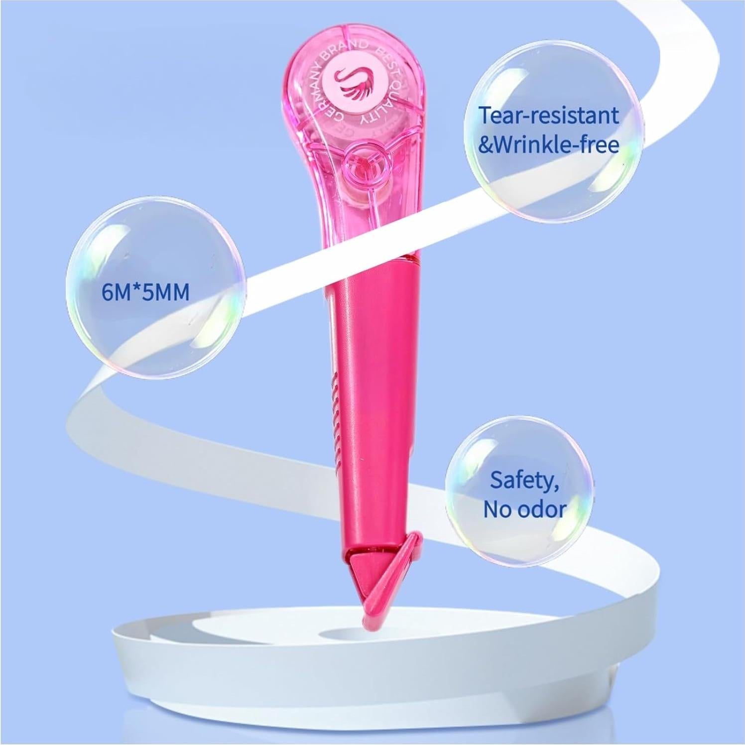 Cinta Correctora WISOPTUS 10 Unidades 6m Secado Instantáneo