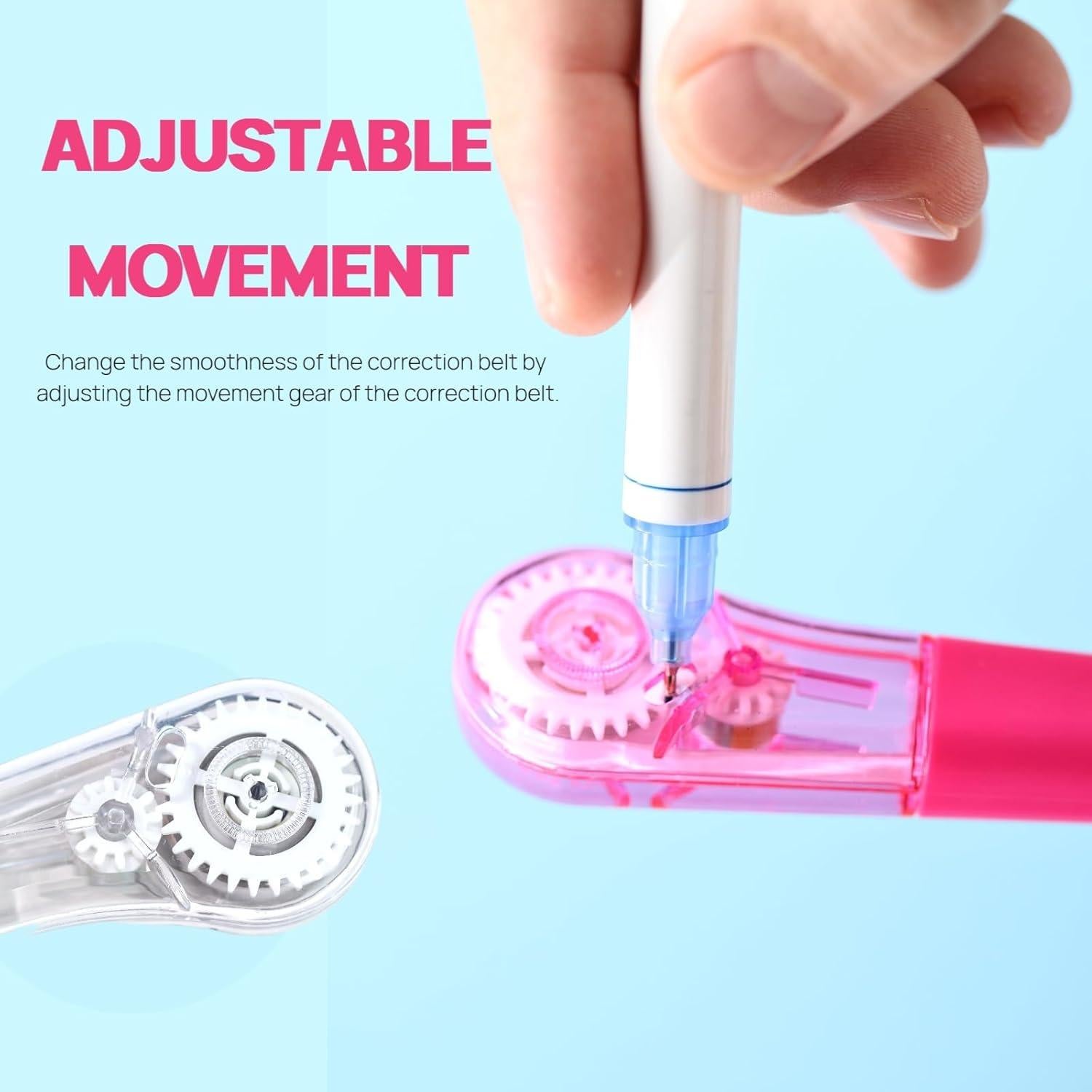 Cinta Correctora WISOPTUS 10 Unidades 6m Secado Instantáneo