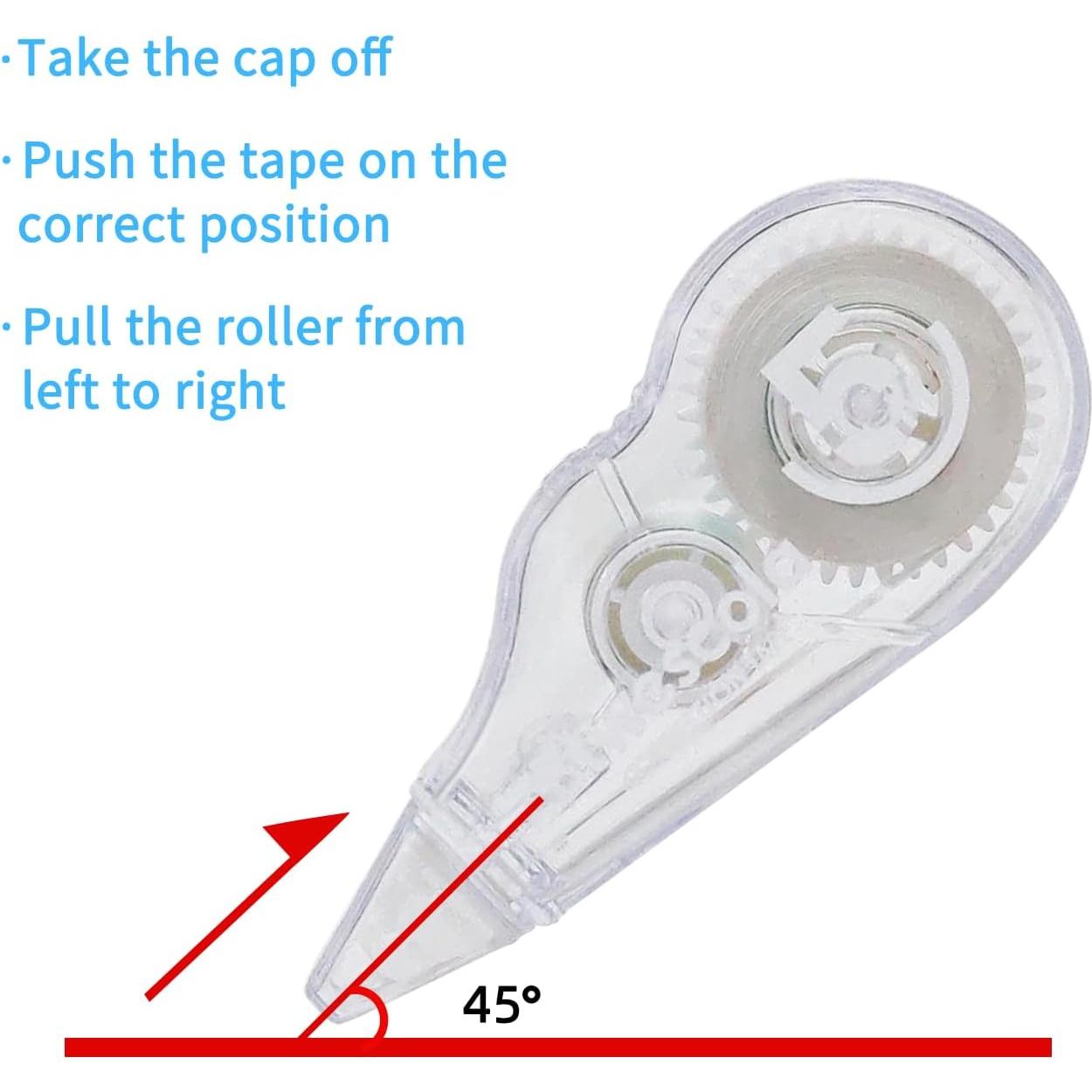 Cinta Correctora Btwescola 10 Piezas 5m Resistente y Precisa