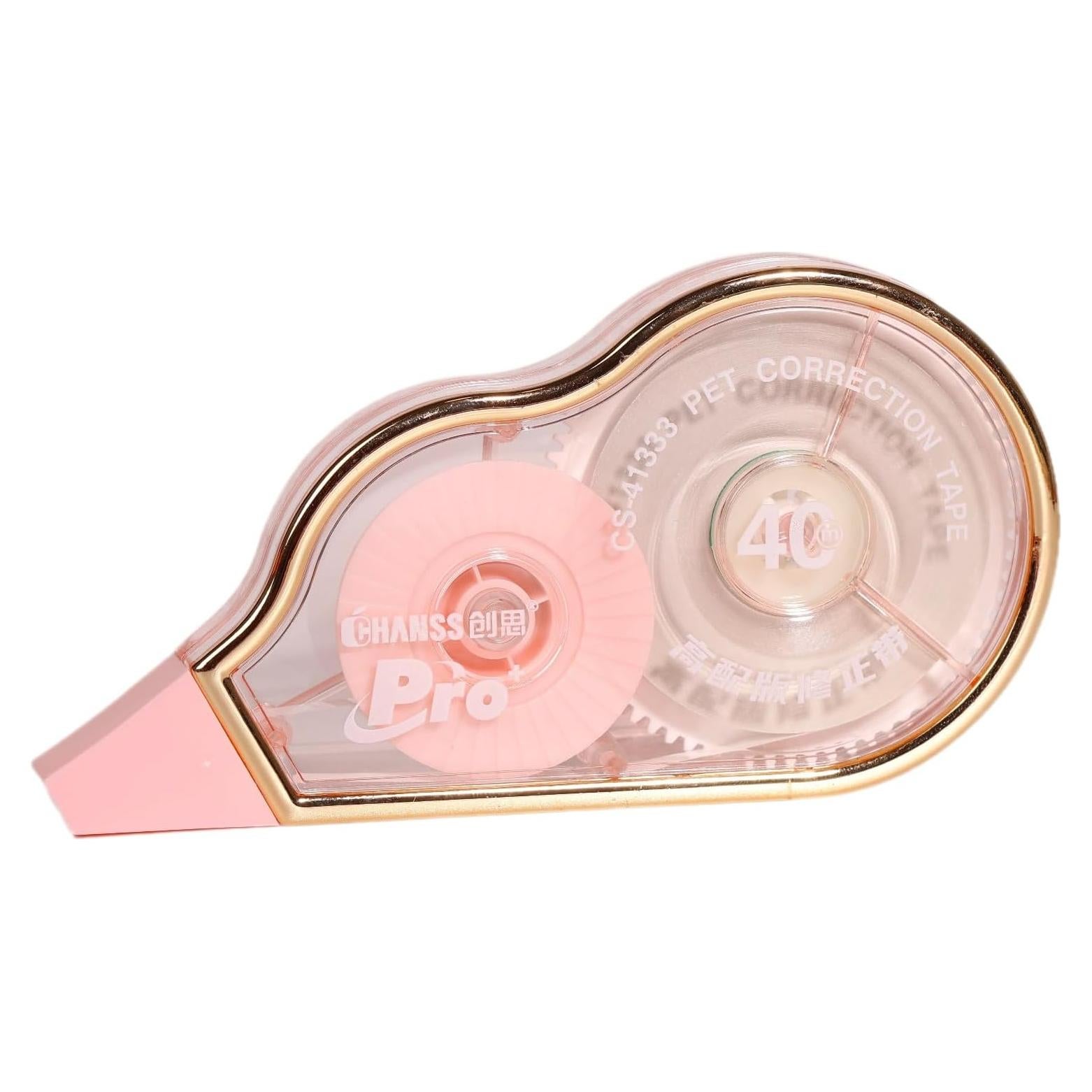 Cinta Correctora WISOPTUS 40m Borde Dorado Silenciosa