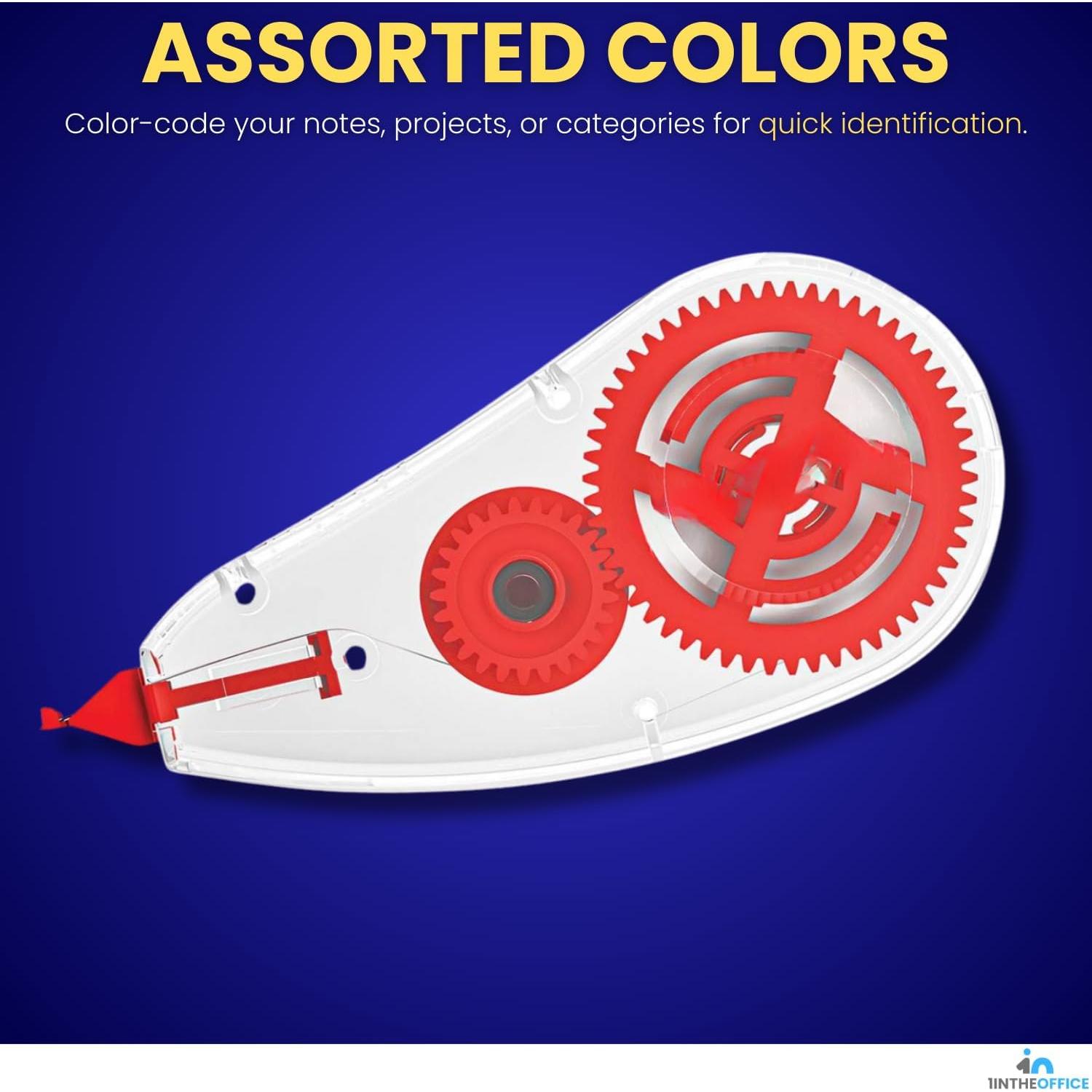 Cinta Correctora 1EnLaOficina 10 Paquetes 0.51 cm x 800.1 cm