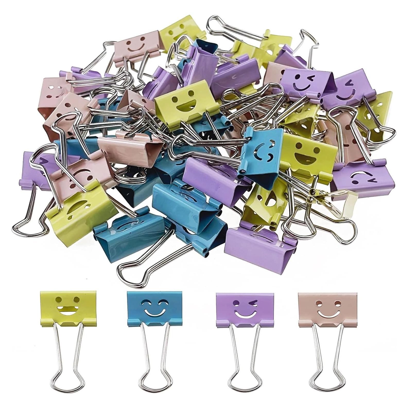 Clips de Carpeta Wankko Multicolor 48 Piezas 25 mm