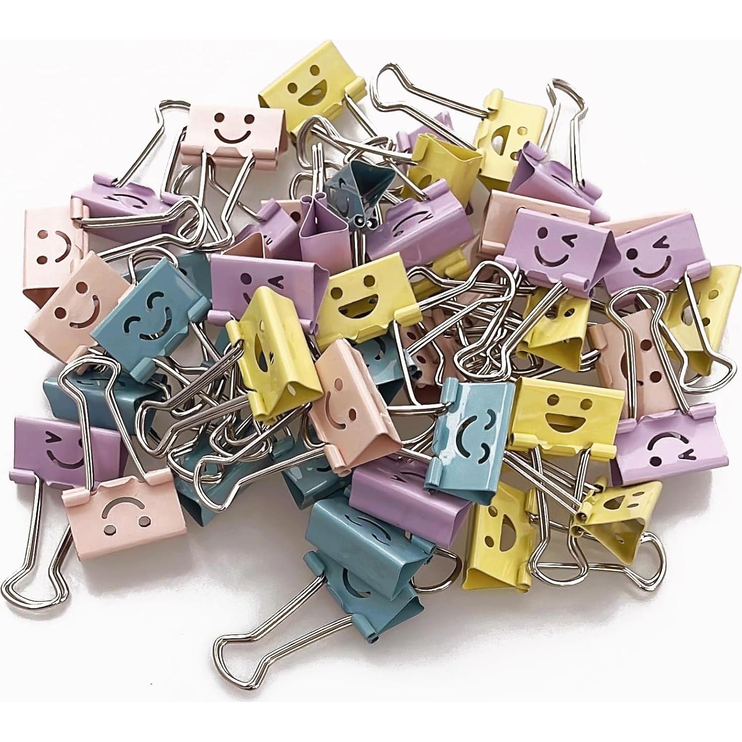 Clips de Carpeta Wankko Multicolor 48 Piezas 25 mm