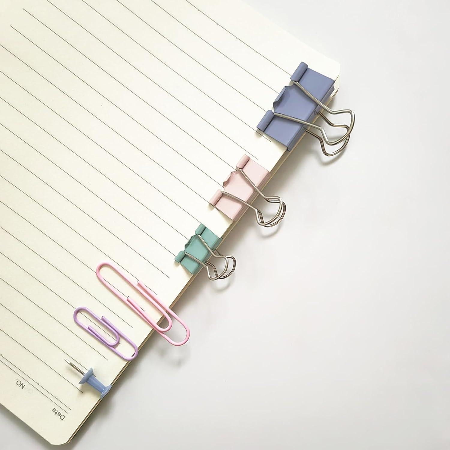 Conjunto de Clips de Oficina MrTongShuHan 282 Piezas Multicolor