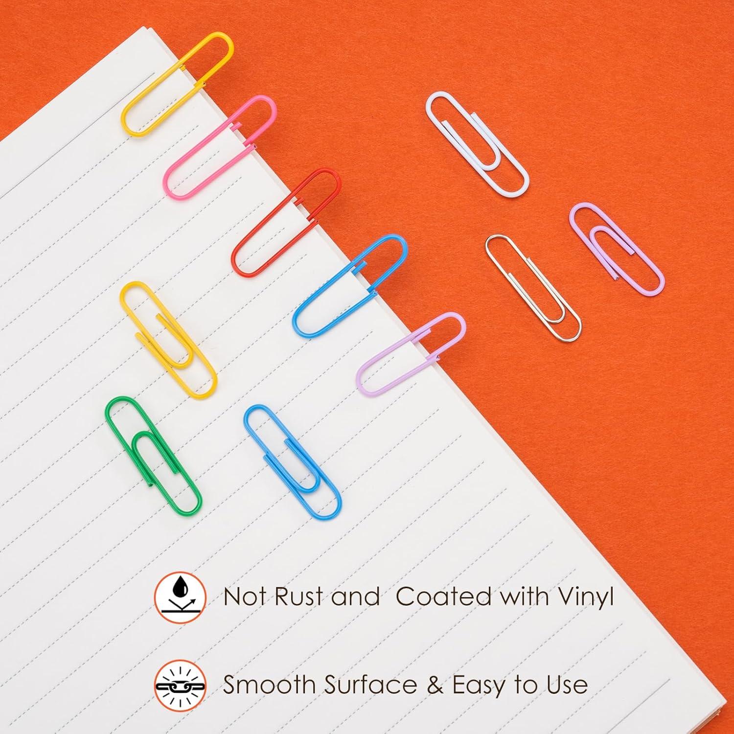 Conjunto de Clips de Oficina Tsondeku 284 Pcs Coloridos