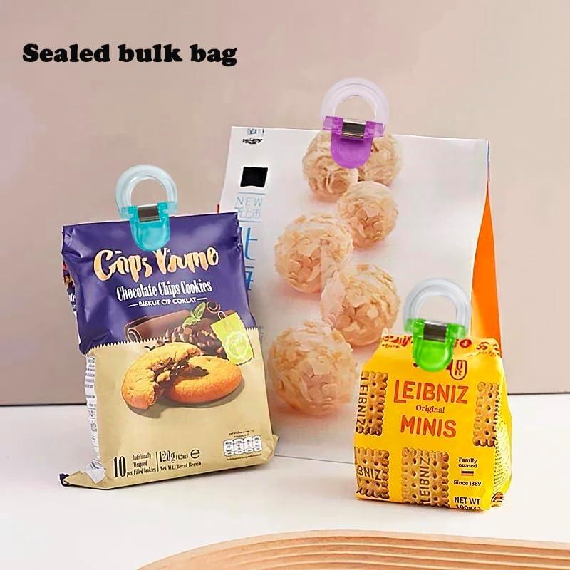 Clips de Plástico Coloridos Potanro 24 Pcs - Suministros de Oficina