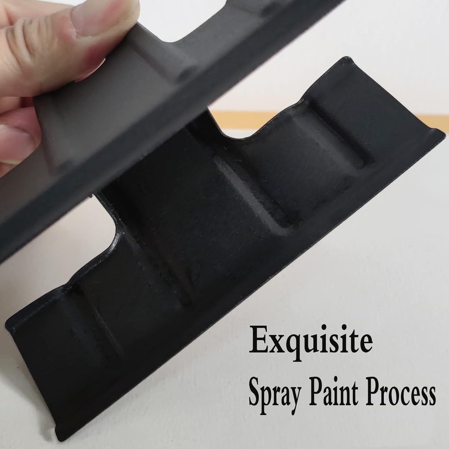 Clips de Carpeta Locci Negros 3" - Paquete de 10 Clips Metálicos