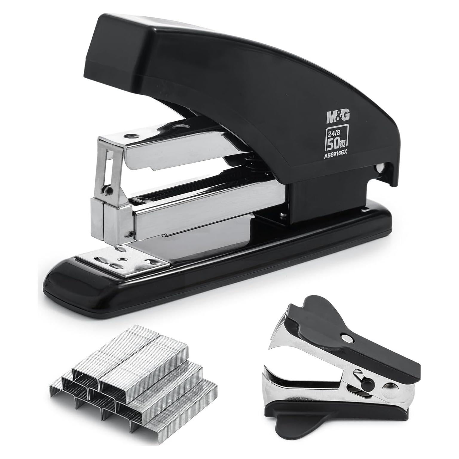 Grapadora M&G ABS916GXA Sin Esfuerzo 50 Hojas Negra