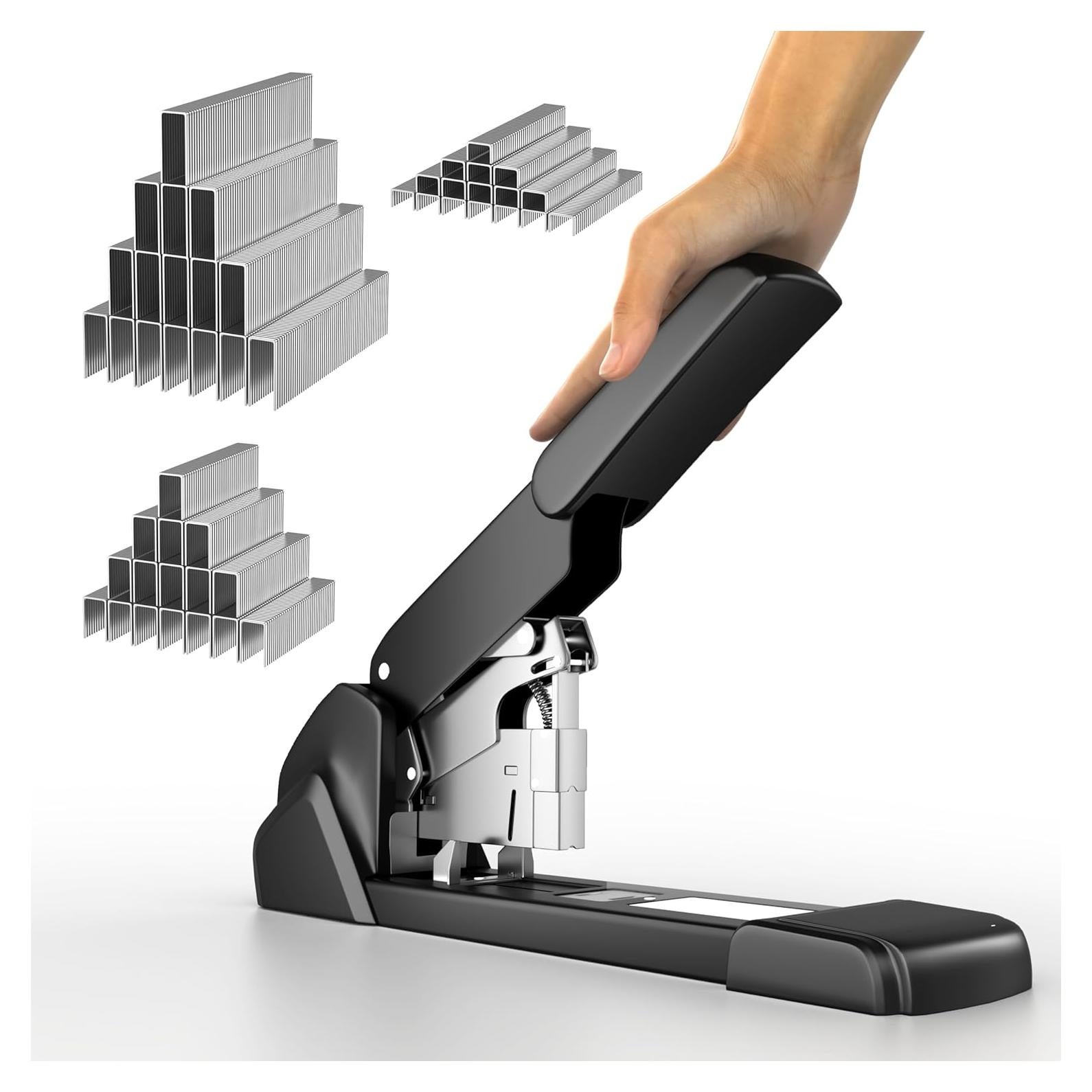 Grapador Ergonómico LHOCEAN Alta Capacidad 240 Hojas Metal