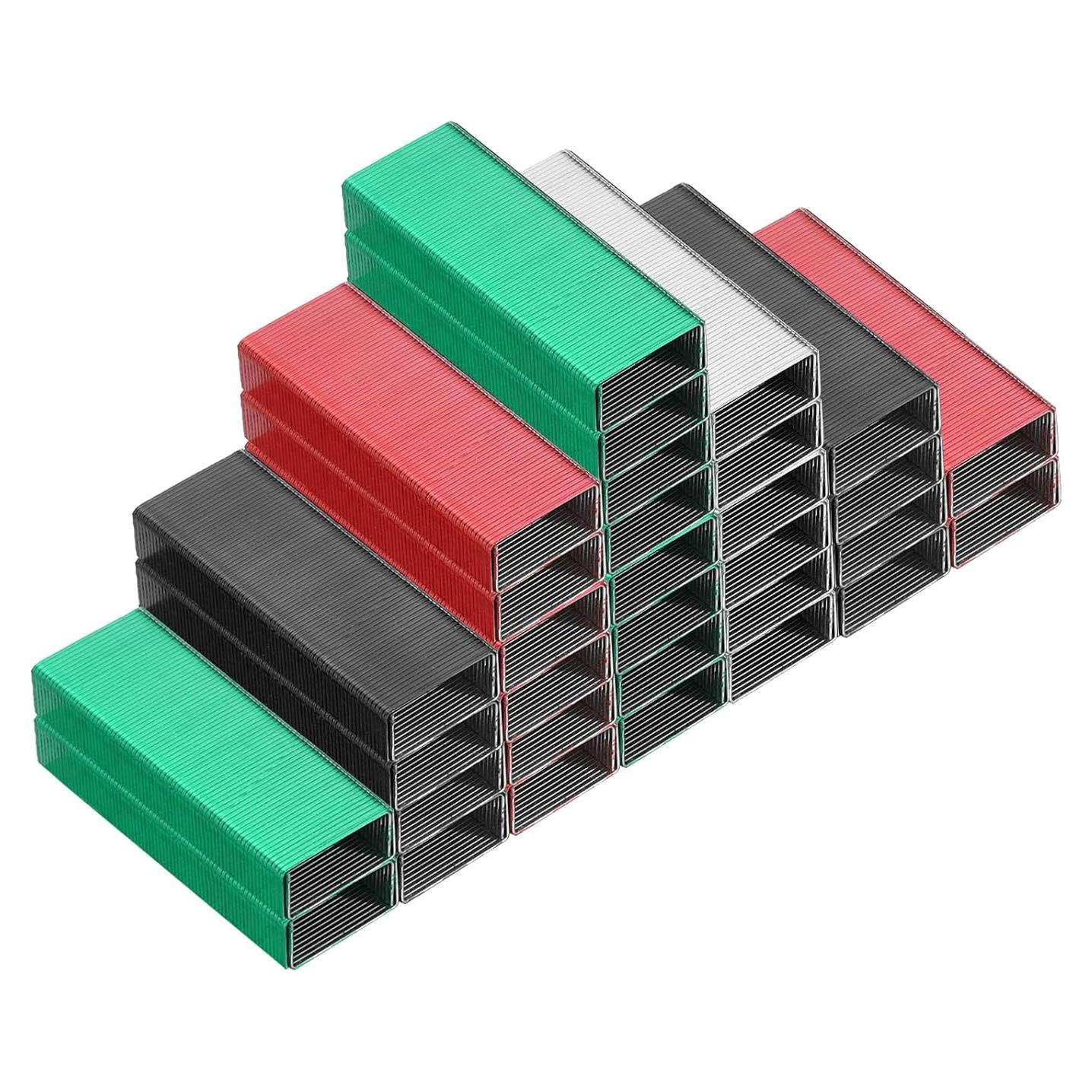 Grapas para Grapadora PATIKIL 1000 Piezas Metal Sin Atascos