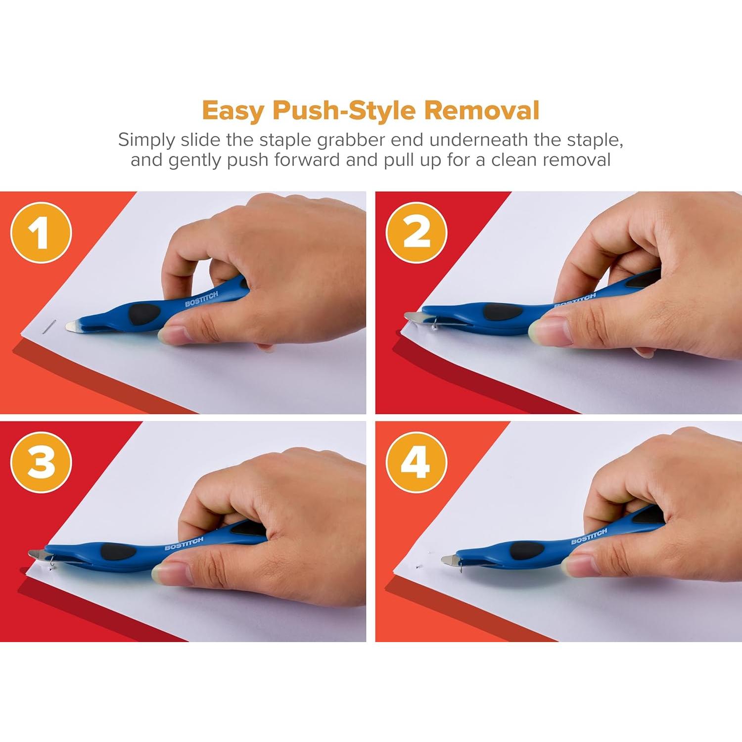 Quitagrapas Bostitch Estilo Empuje Azul 30000-BLUE